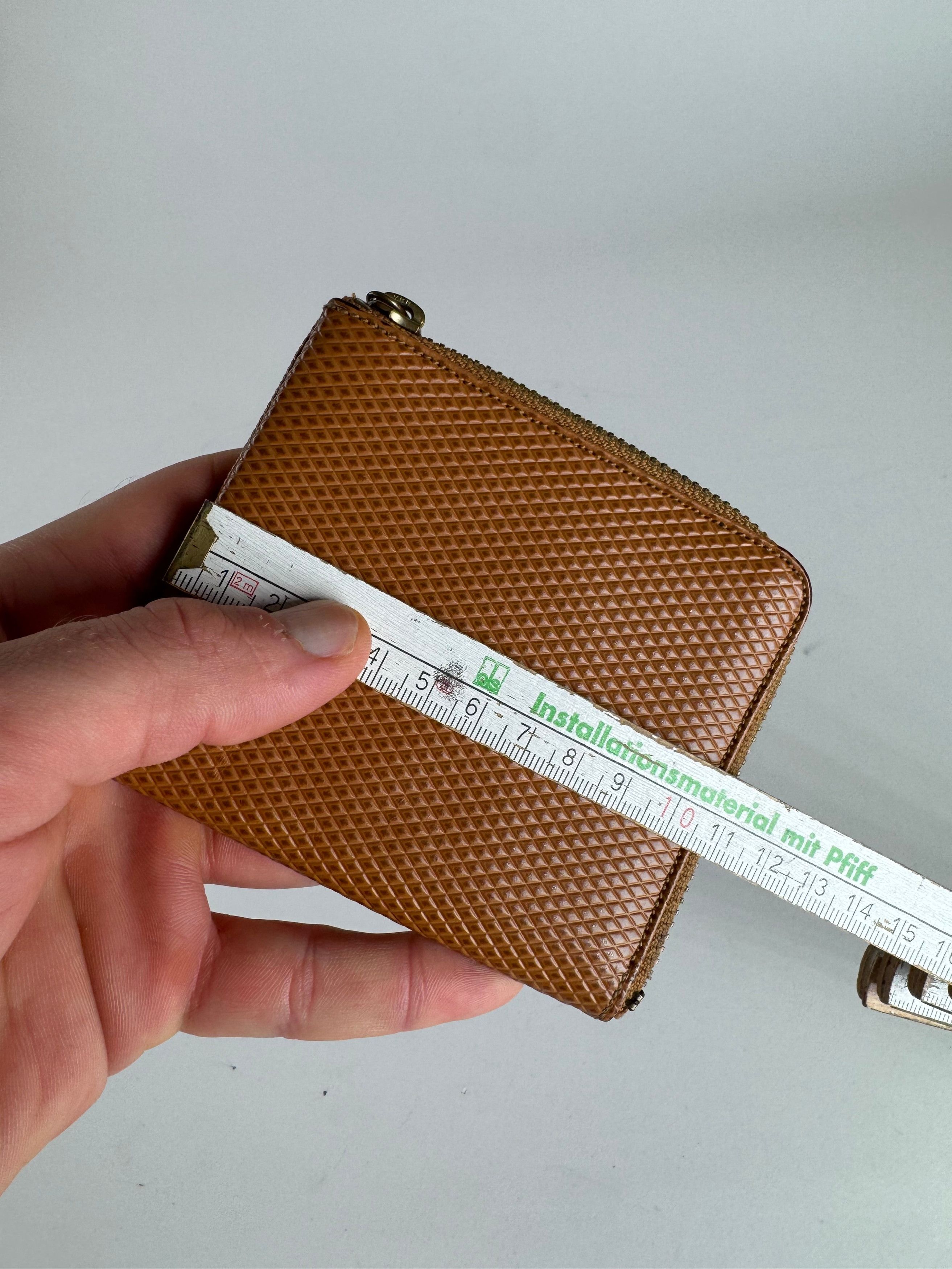 Other Vintage Commes Des Garçons Leather Card Holder Orange Brown Size ONE SIZE - 6 Thumbnail