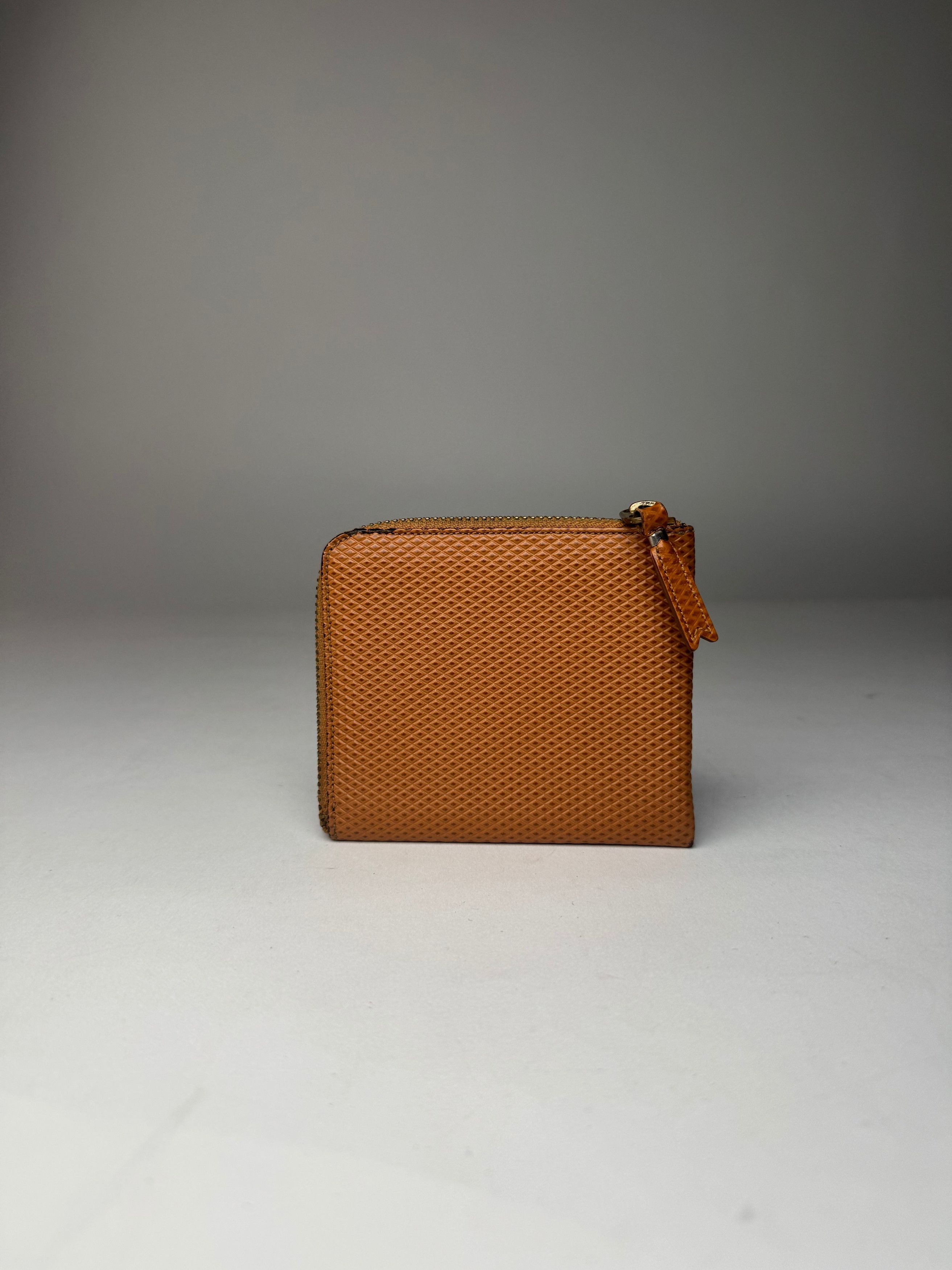 Other Vintage Commes Des Garçons Leather Card Holder Orange Brown Size ONE SIZE - 8 Thumbnail