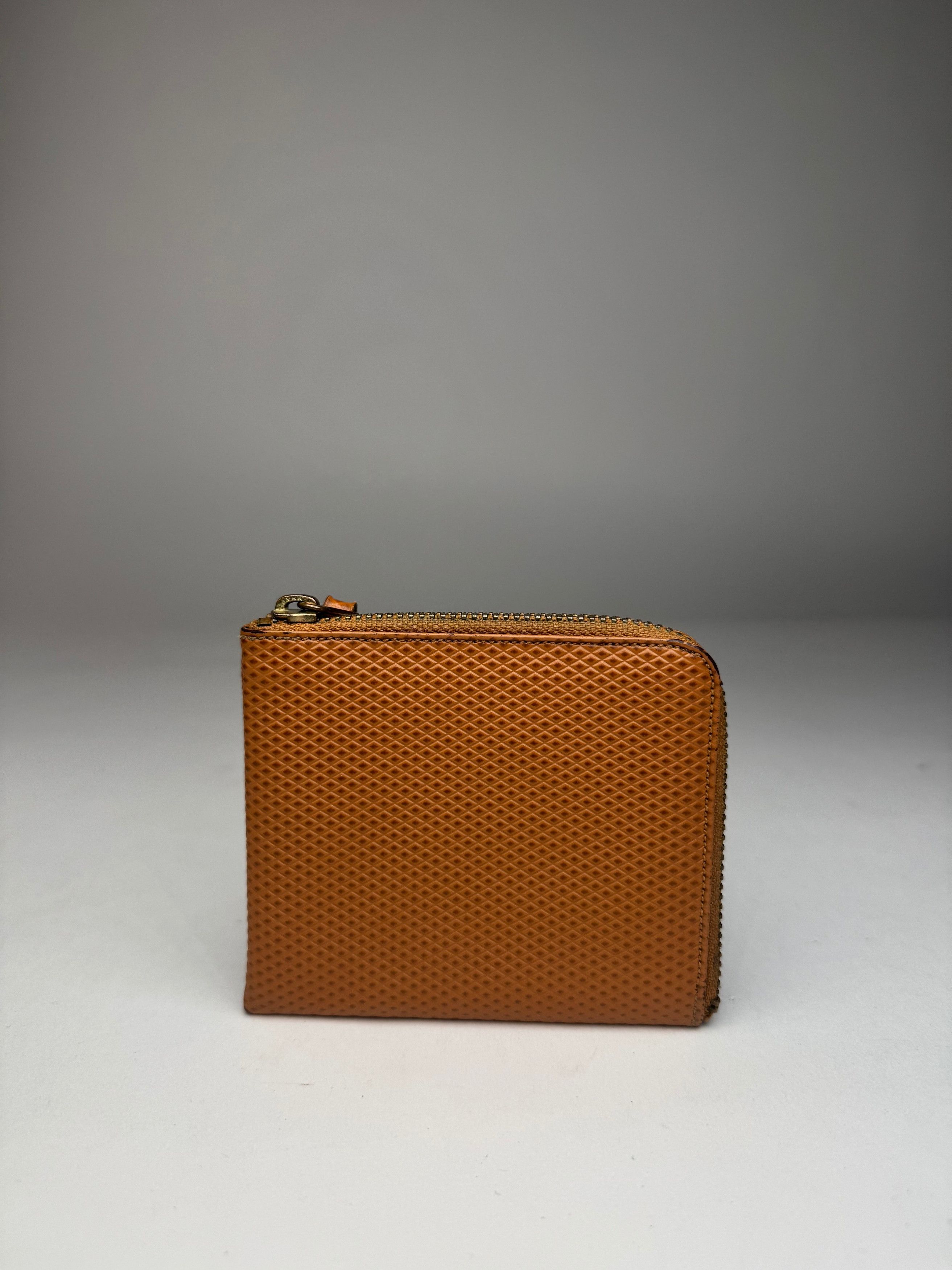 Other Vintage Commes Des Garçons Leather Card Holder Orange Brown Size ONE SIZE - 9 Thumbnail