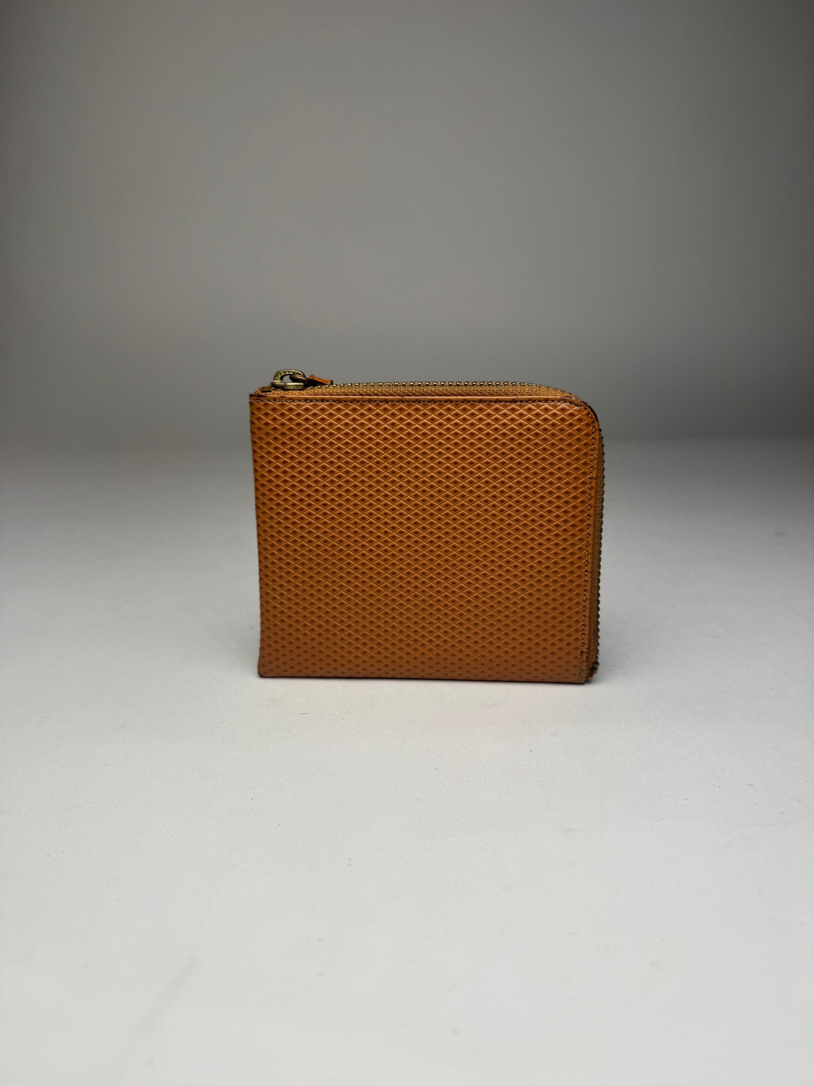 Other Vintage Commes Des Garçons Leather Card Holder Orange Brown Size ONE SIZE - 2 Thumbnail