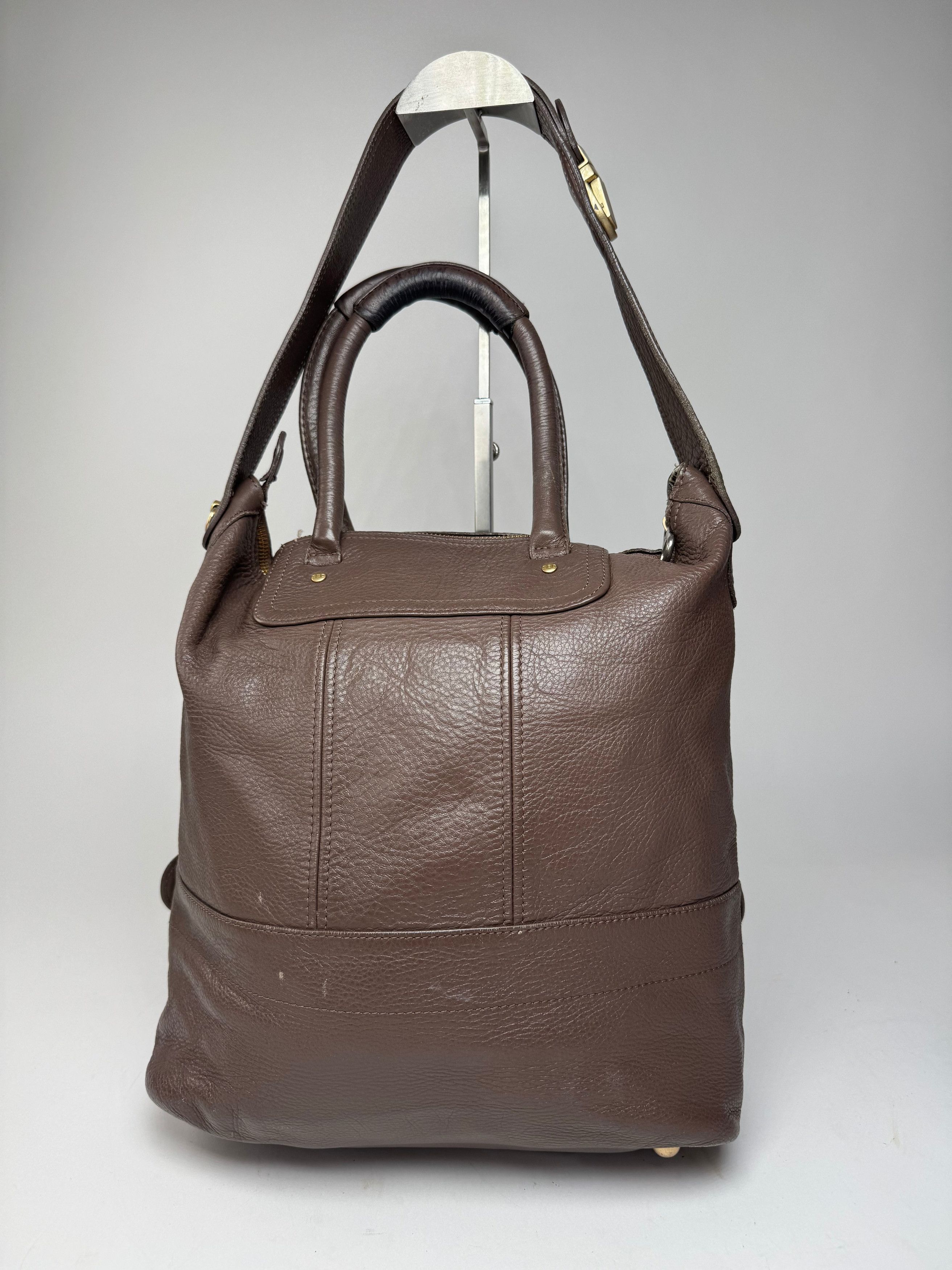 Chloe Vintage 2Way Leather Handbag Brown Size ONE SIZE - 2 Thumbnail