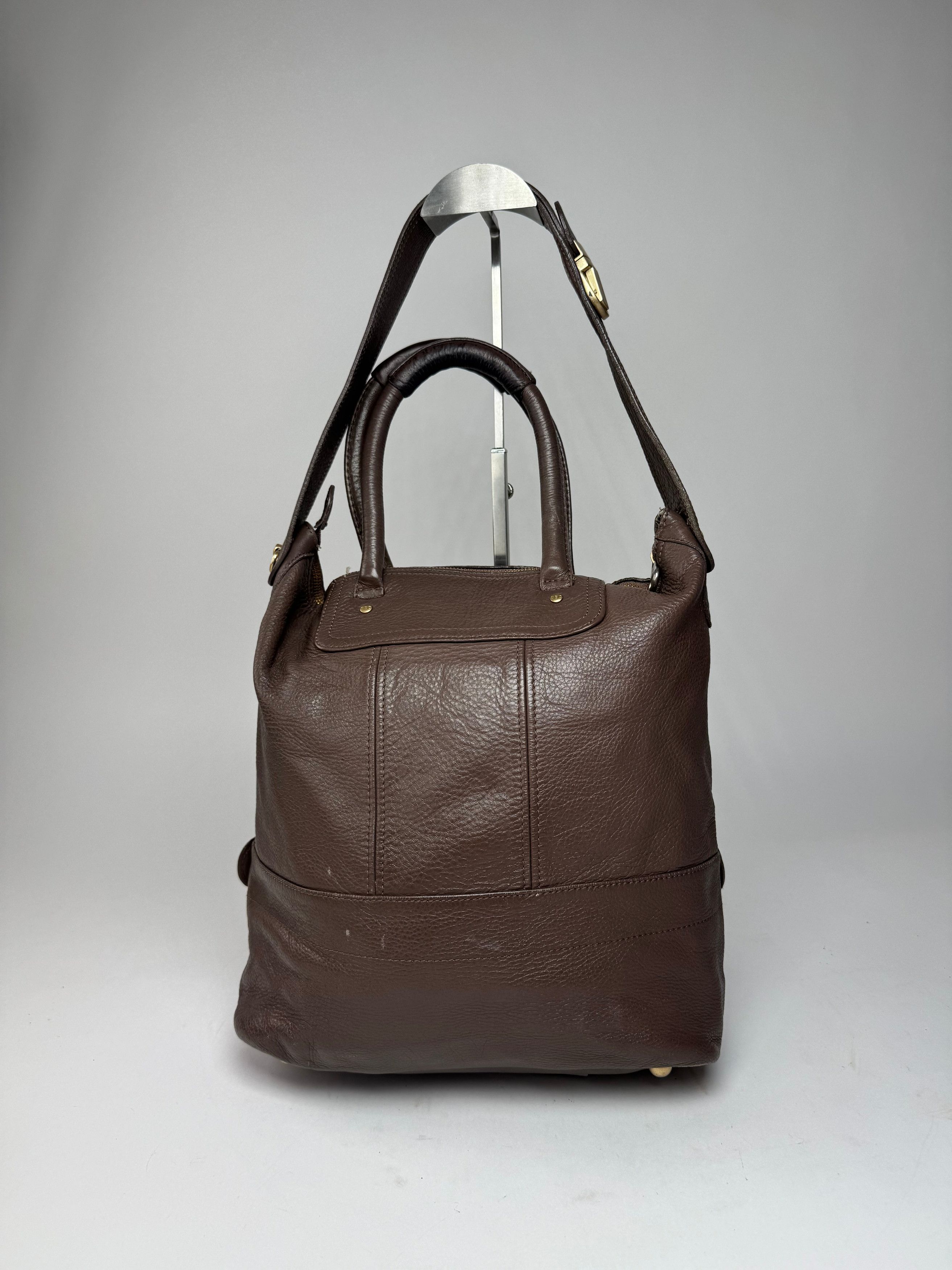 Chloe Vintage 2Way Leather Handbag Brown Size ONE SIZE - 13 Thumbnail