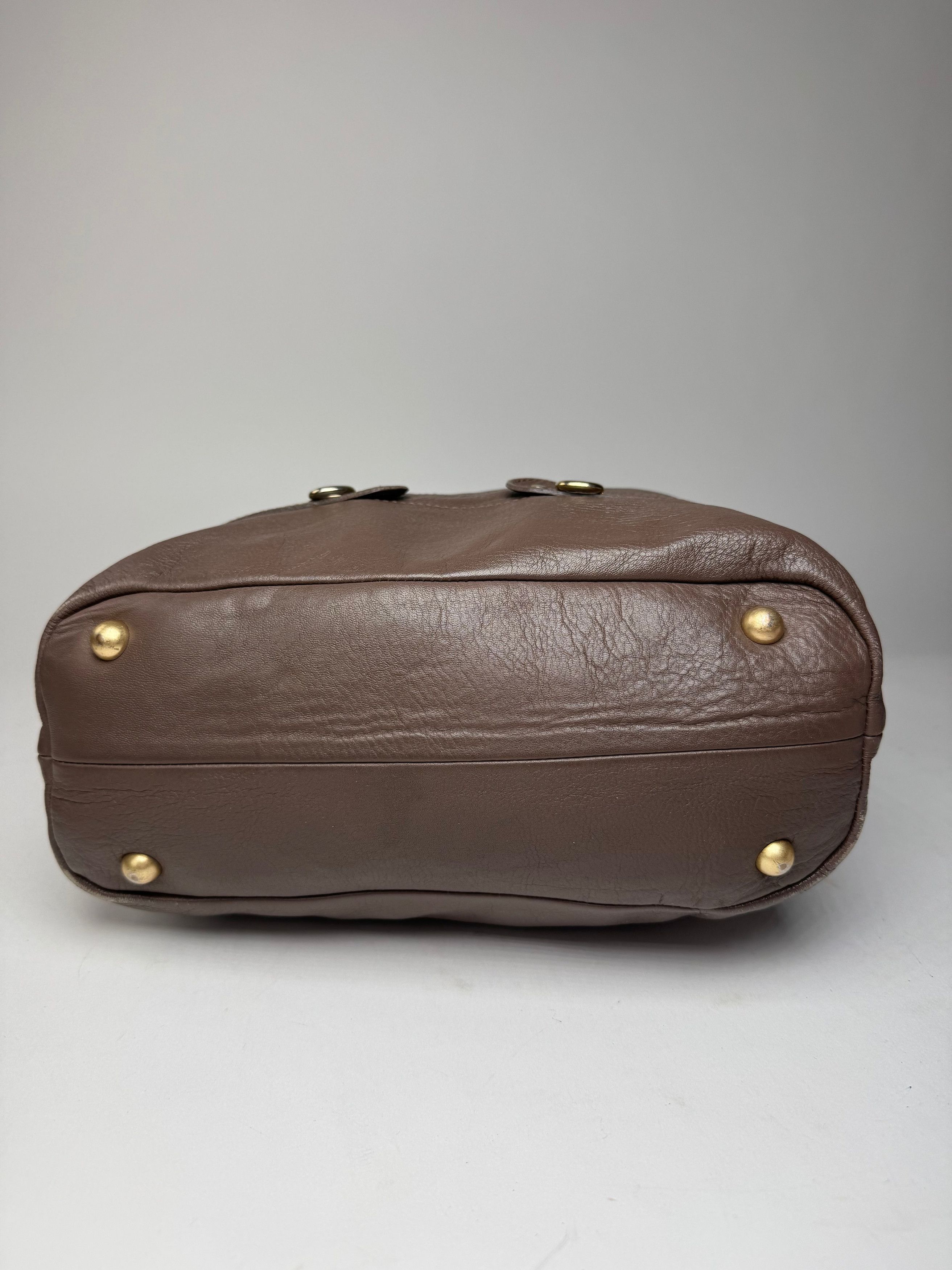 Chloe Vintage 2Way Leather Handbag Brown Size ONE SIZE - 11 Thumbnail