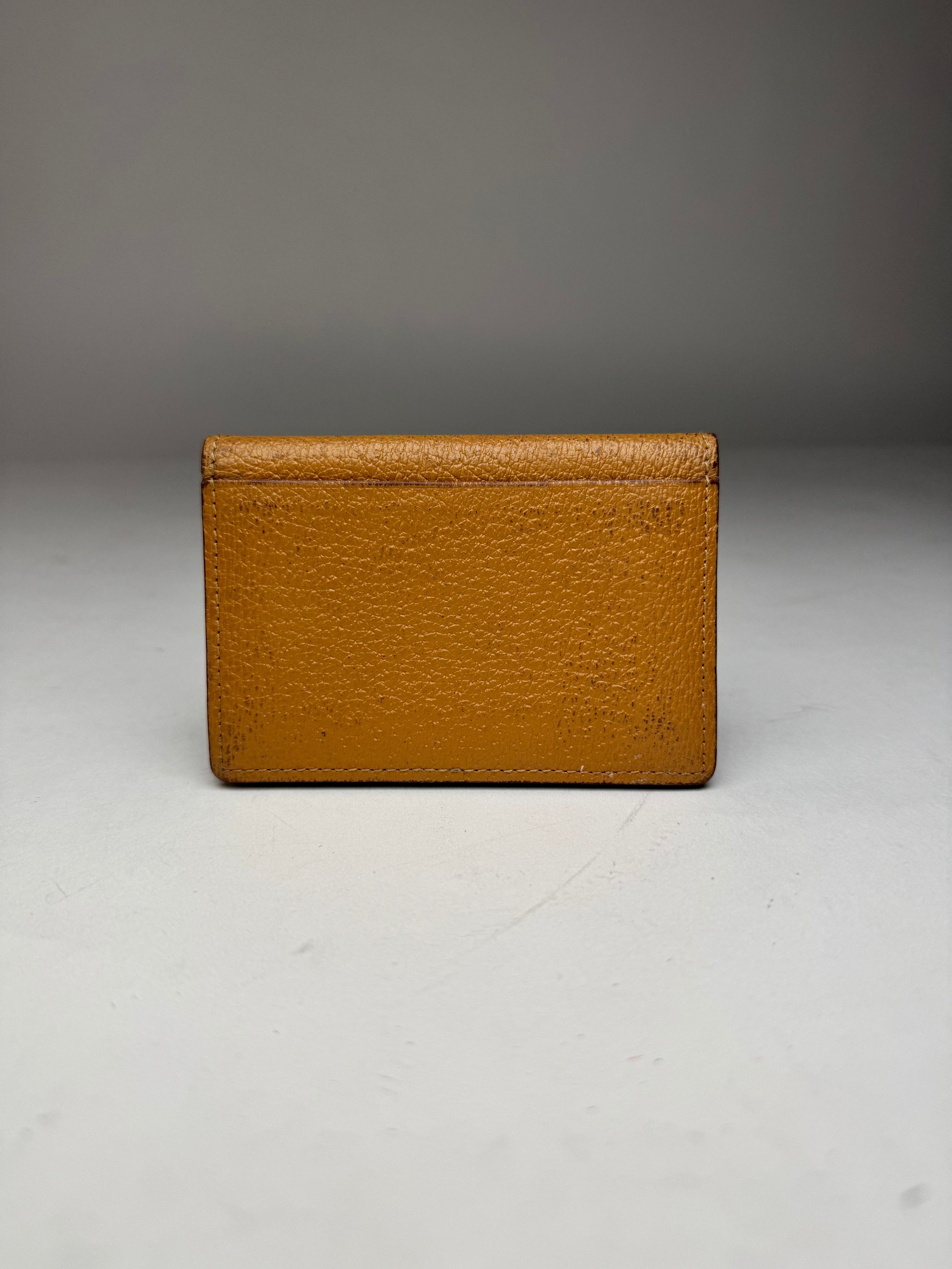 Vivienne Westwood Vintage Flapable Leather Card Holder Camel Size ONE SIZE - 2 Thumbnail