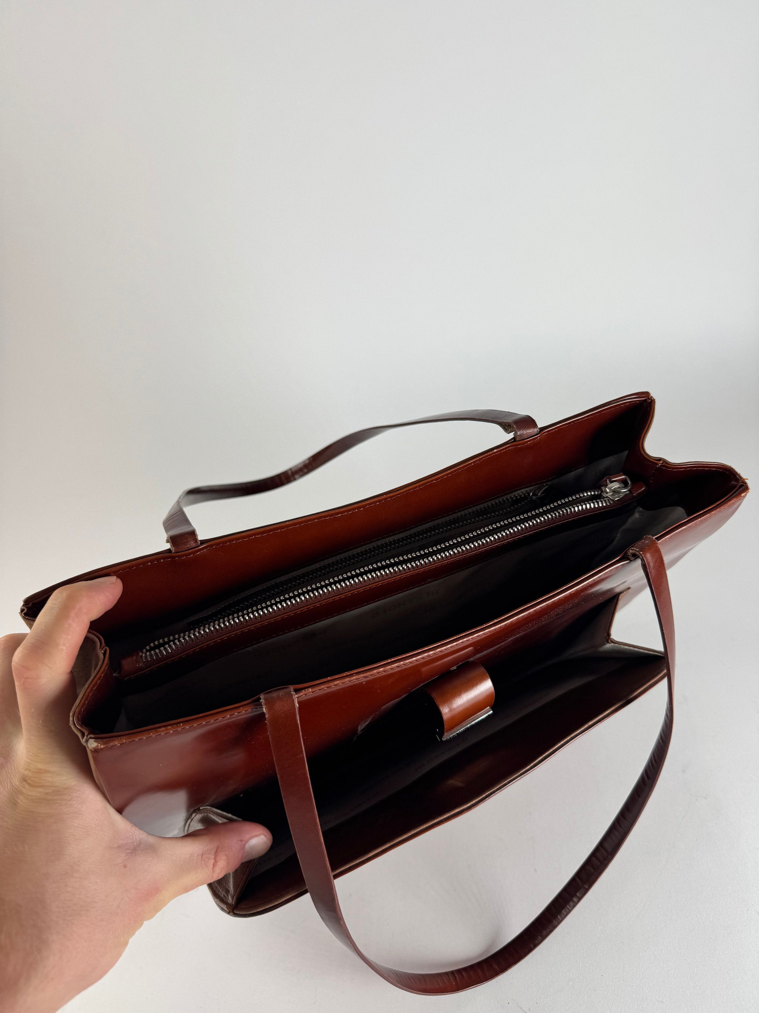 Jil Sander Vintage leather Bag Brown Size ONE SIZE - 2 Thumbnail