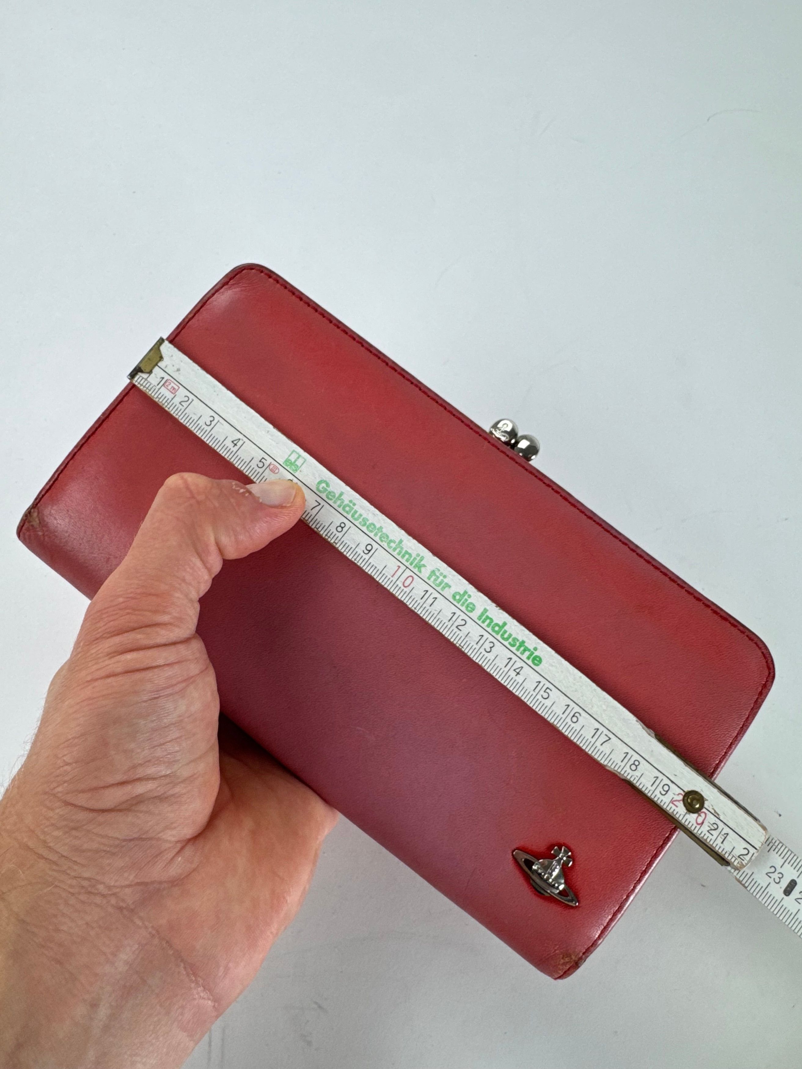 Vivienne Westwood Vintage Leather Wallet Pink Size ONE SIZE - 6 Thumbnail