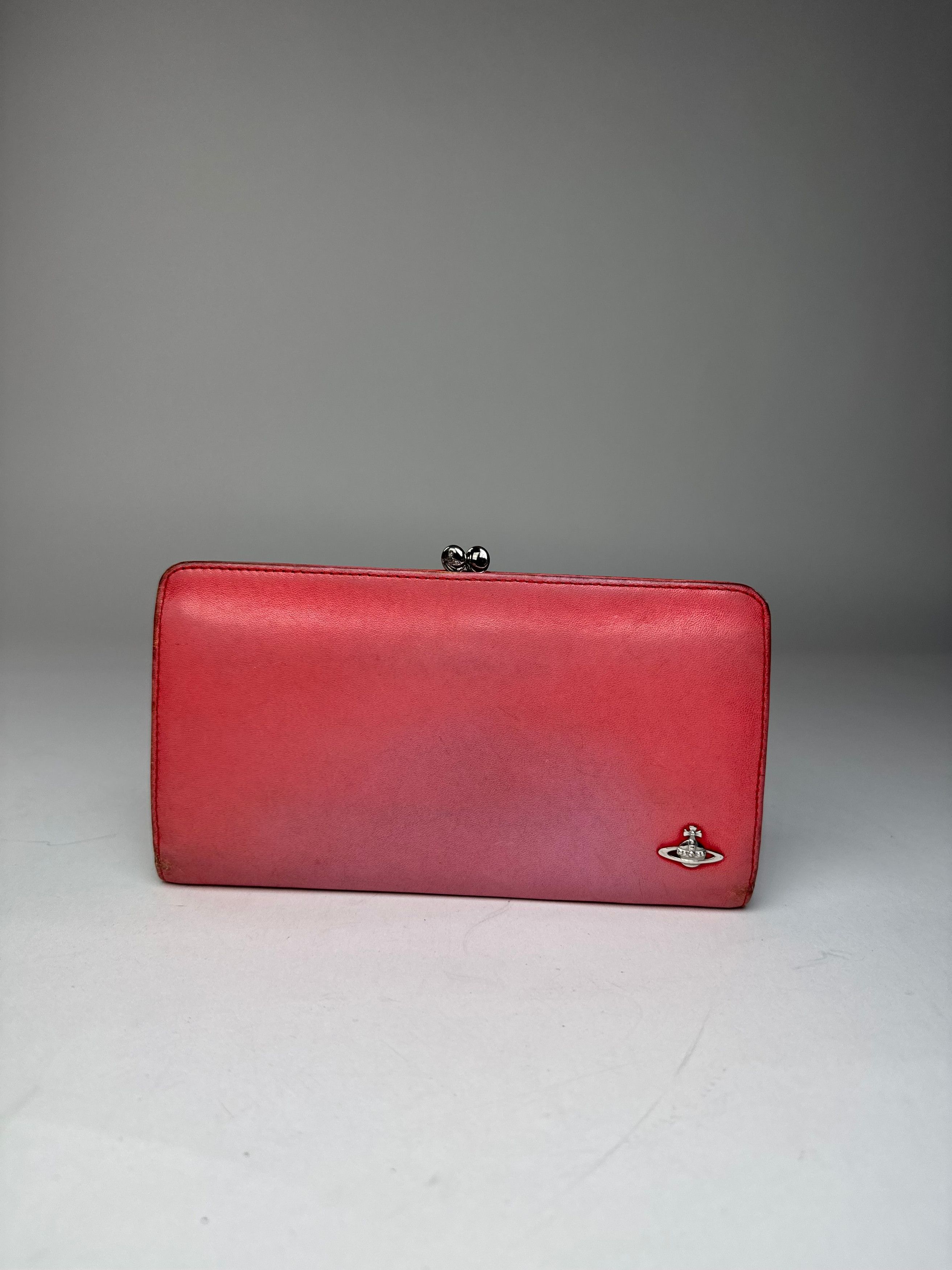 Vivienne Westwood Vintage Leather Wallet Pink Size ONE SIZE - 5 Thumbnail
