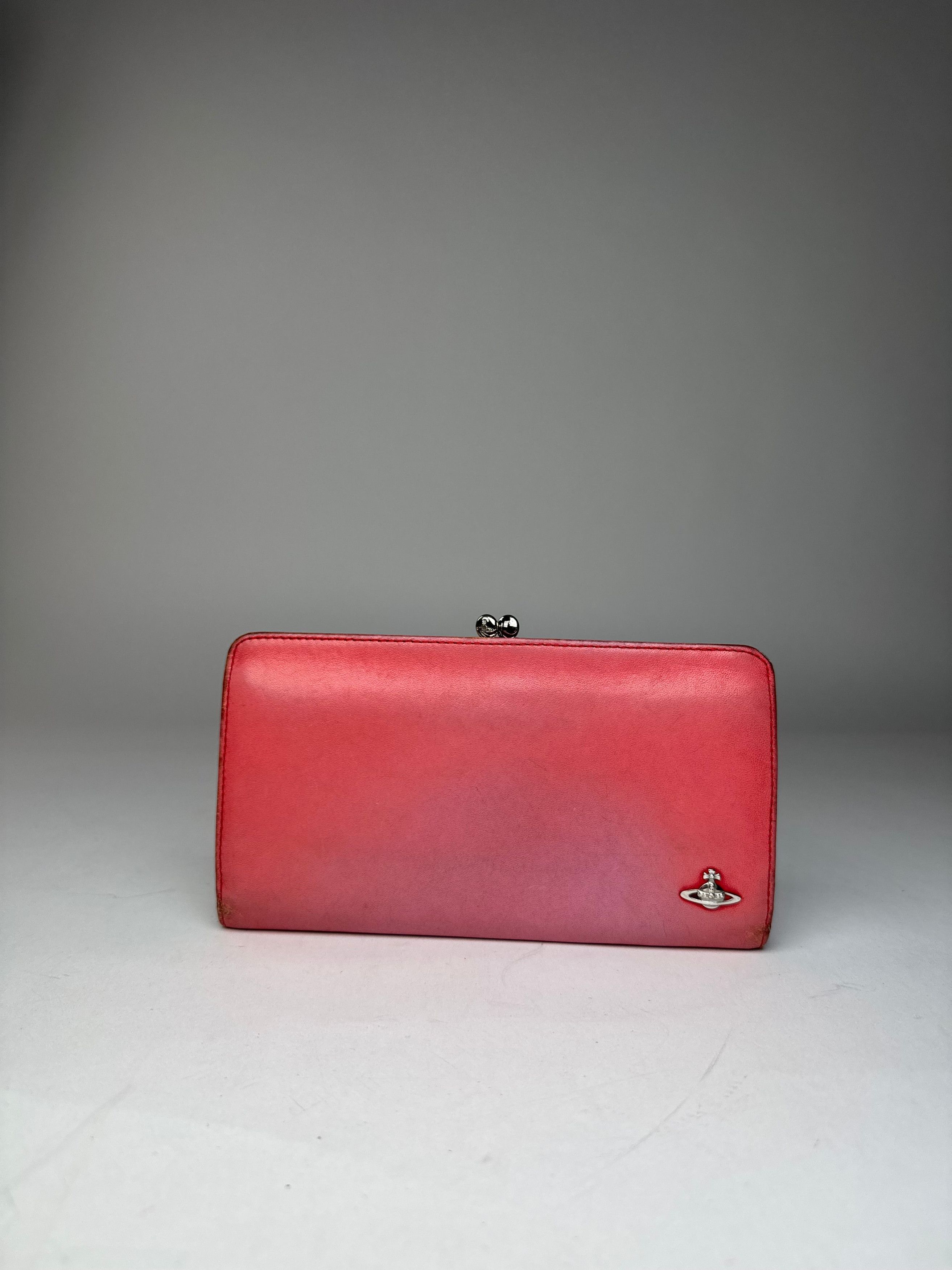 Vivienne Westwood Vintage Leather Wallet Pink Size ONE SIZE - 8 Thumbnail