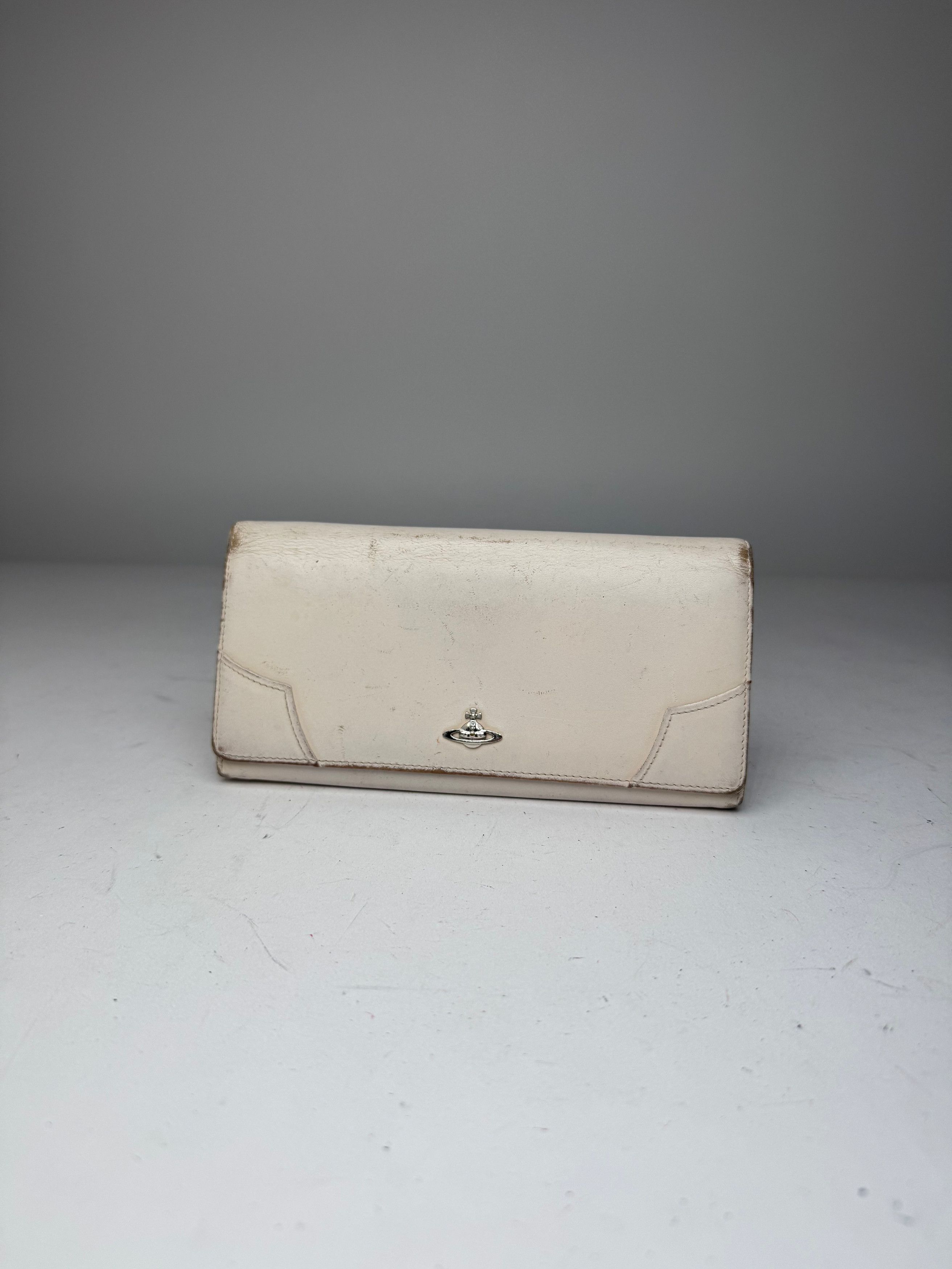 Vivienne Westwood Vintage Leather Wallet White Size ONE SIZE - 9 Thumbnail