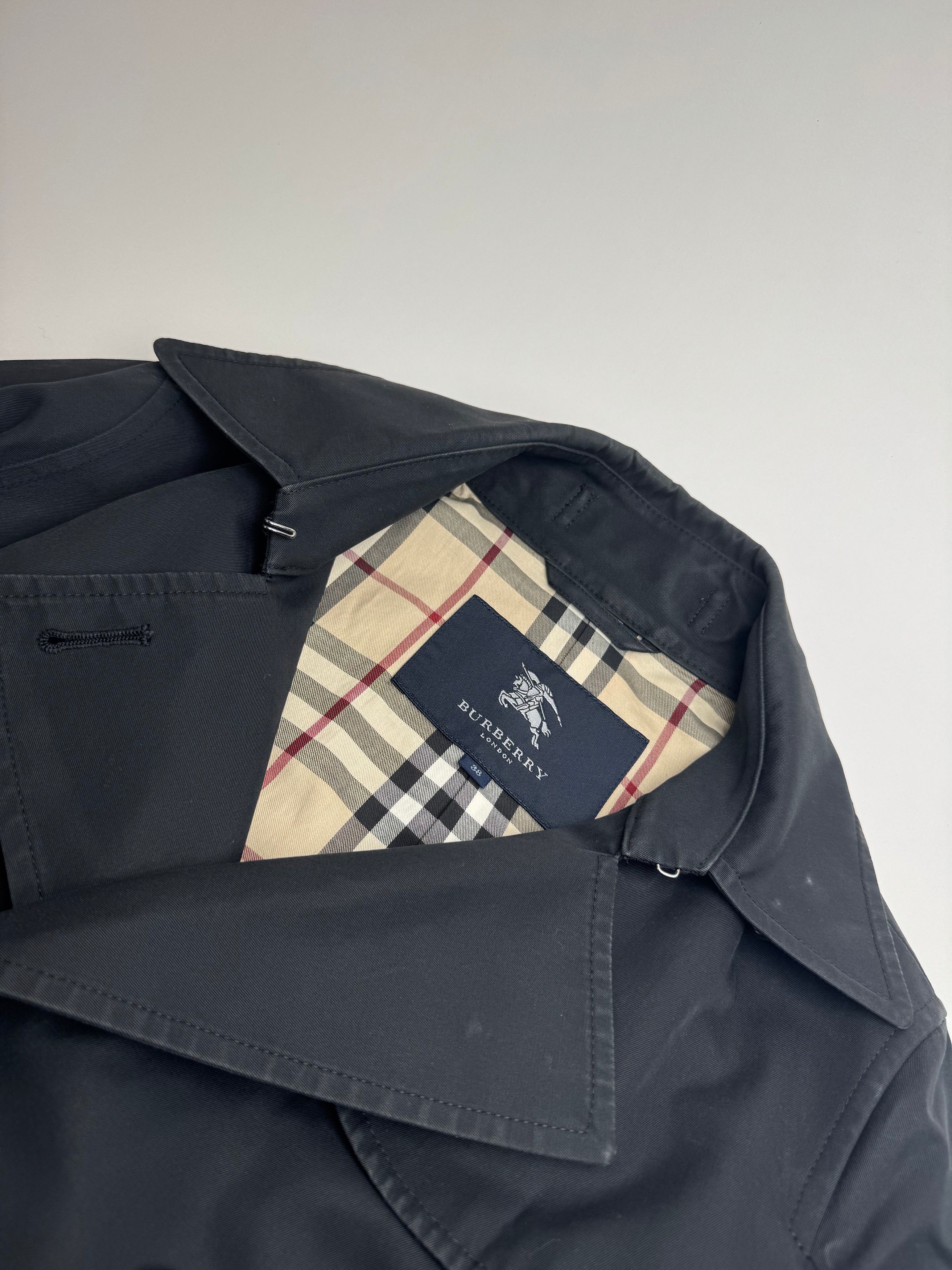 Burberry Vintage Trenchcoat Black 38/M Size S / US 4 / IT 40 - 5 Thumbnail
