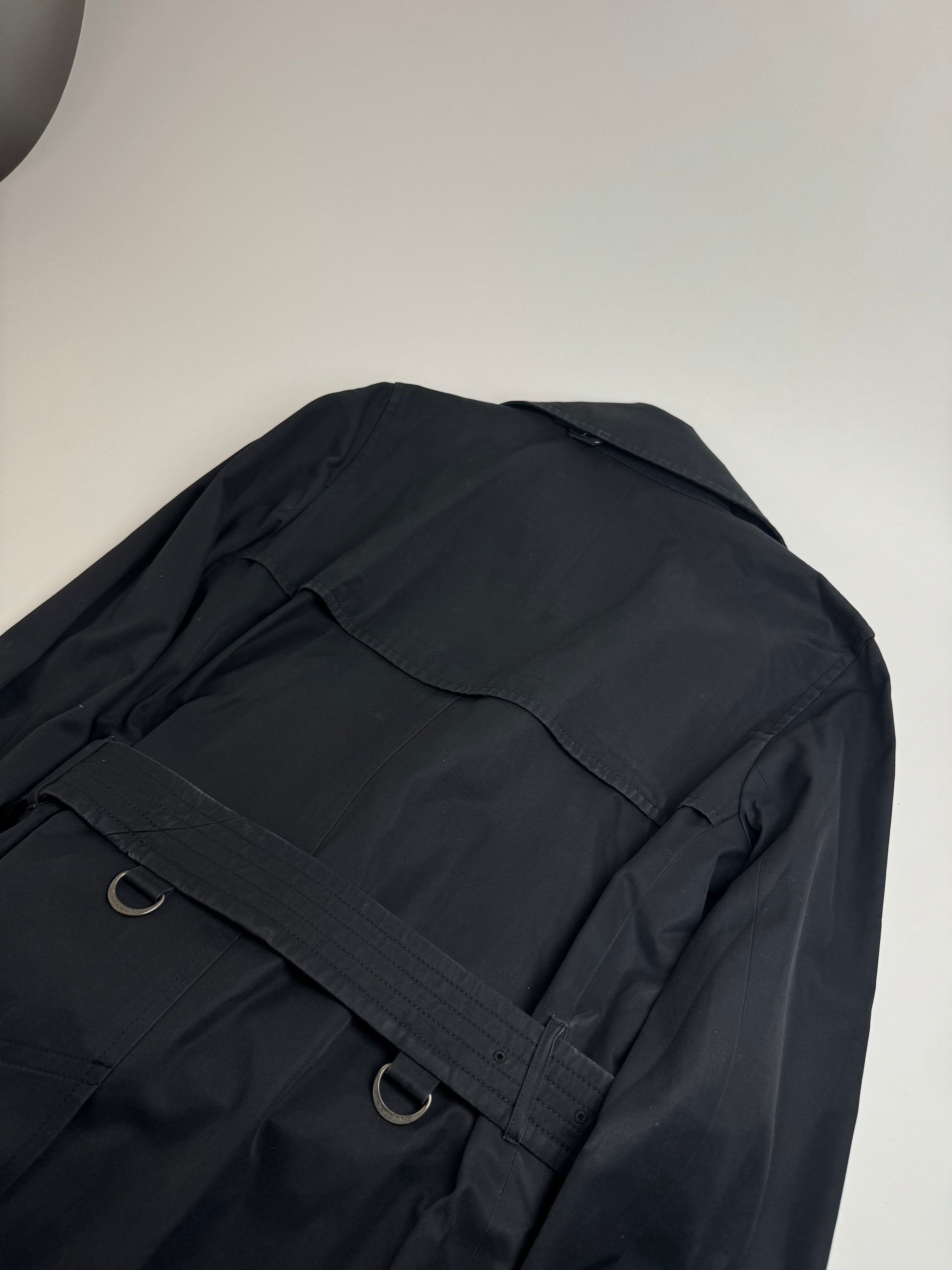 Burberry Vintage Trenchcoat Black 38/M Size S / US 4 / IT 40 - 9 Thumbnail