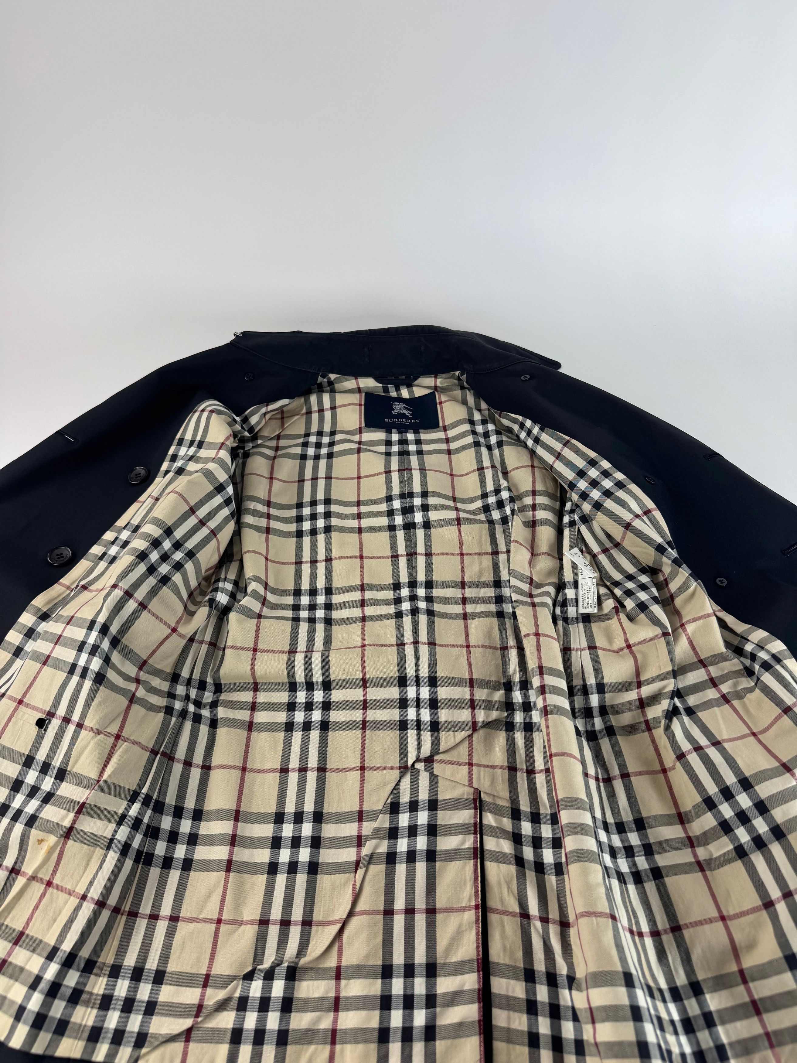 Burberry Vintage Trenchcoat Black 38/M Size S / US 4 / IT 40 - 12 Thumbnail