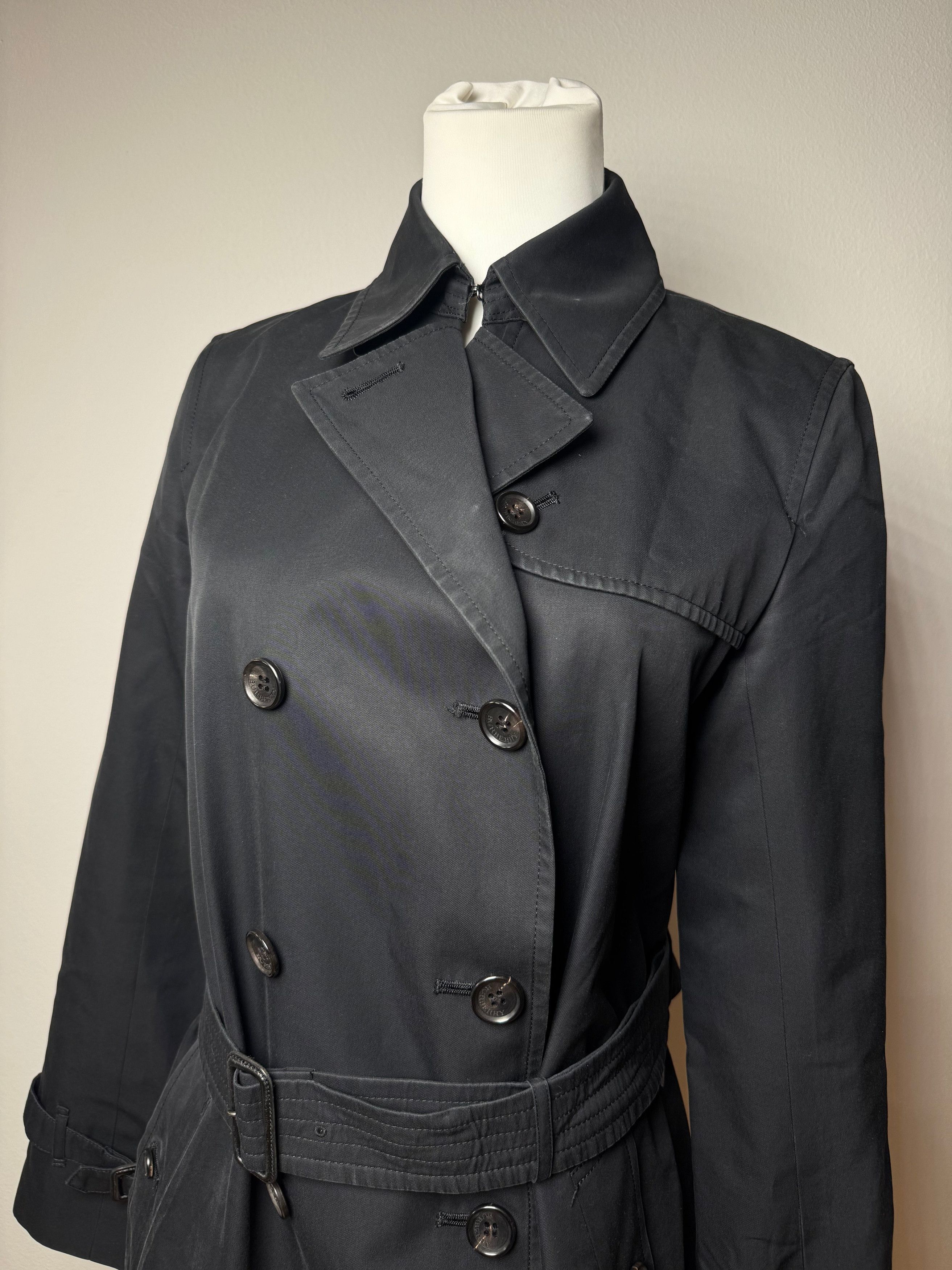 Burberry Vintage Trenchcoat Black 38/M Size S / US 4 / IT 40 - 8 Thumbnail