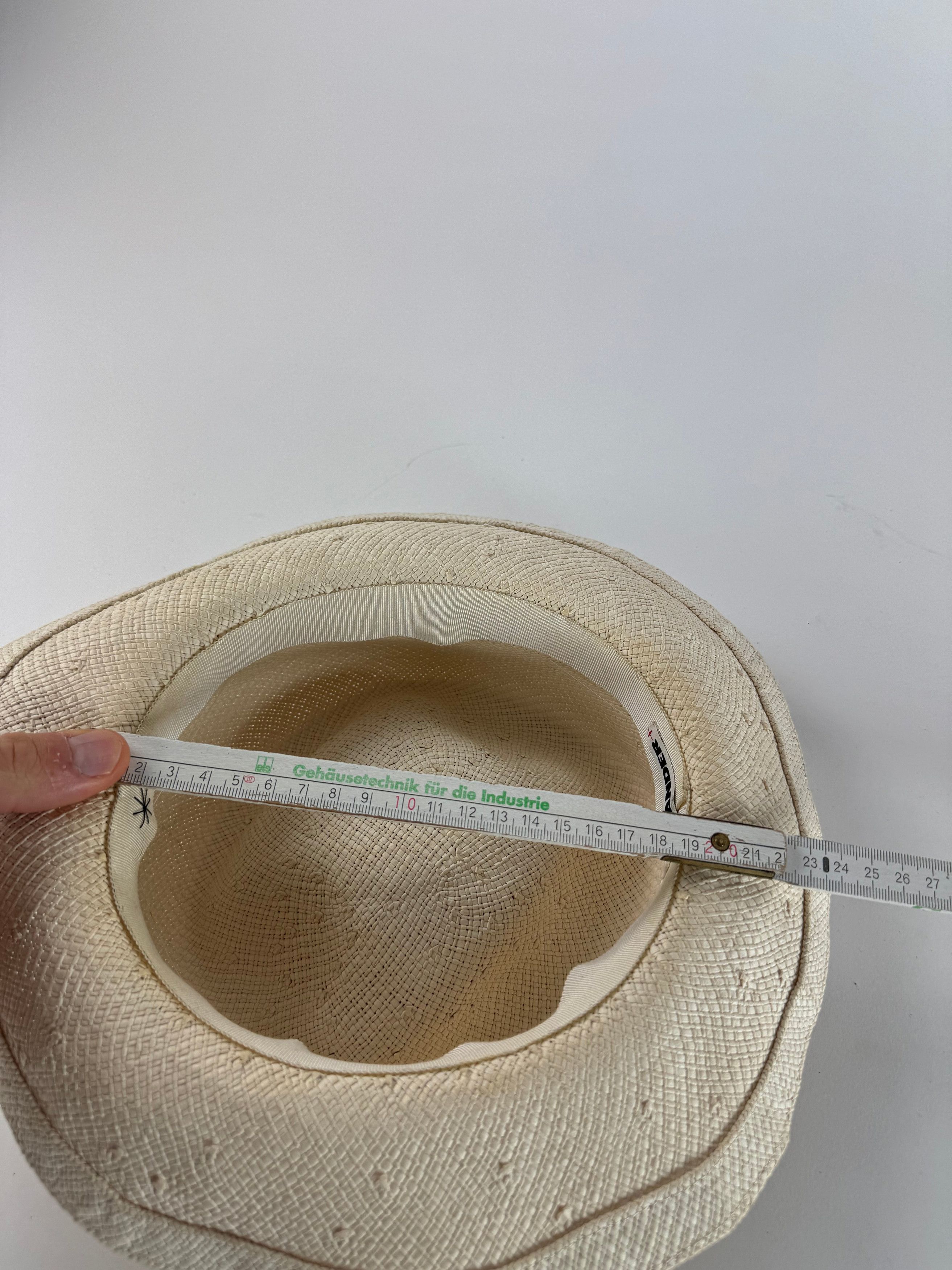 Jil Sander Vintage Panama Hat White Size ONE SIZE - 5 Thumbnail