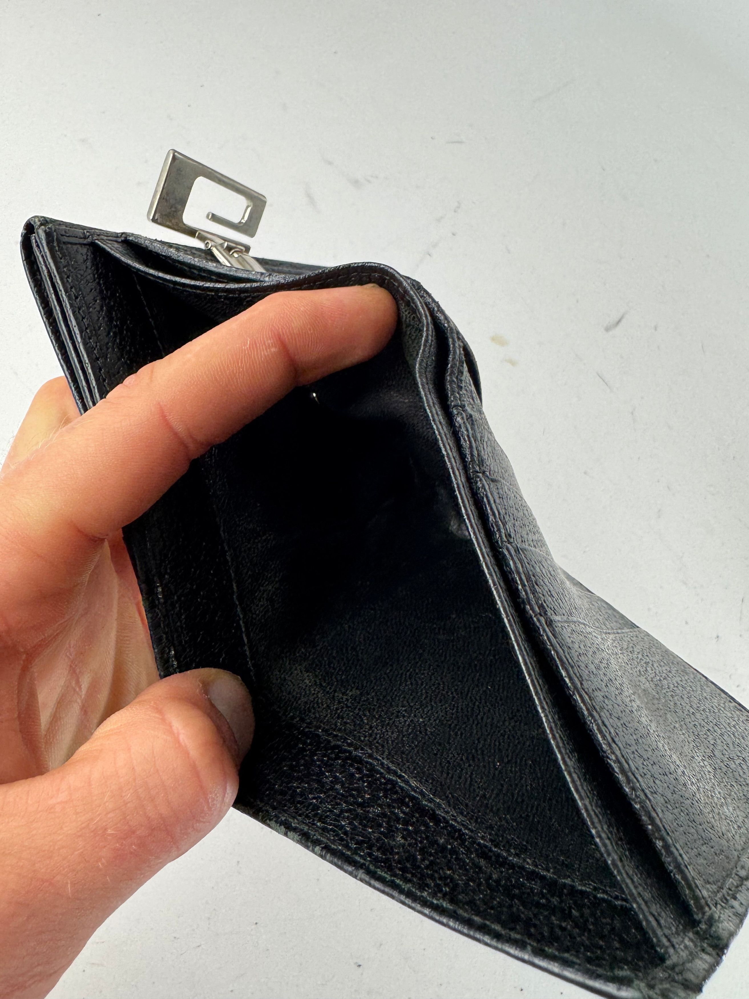 Gucci Vintage Leather Wallet black Size ONE SIZE - 7 Thumbnail