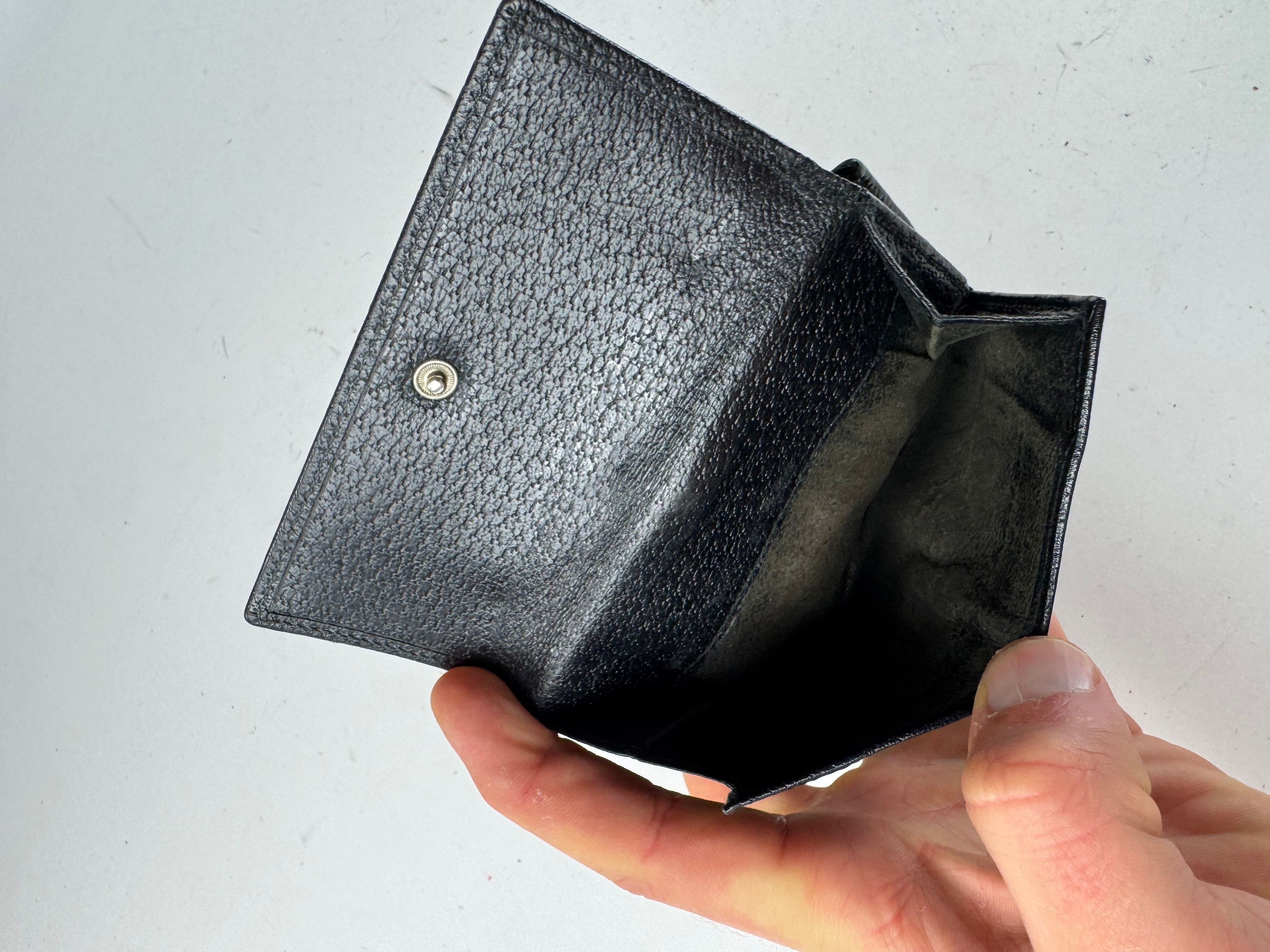 Gucci Vintage Leather Wallet black Size ONE SIZE - 8 Thumbnail