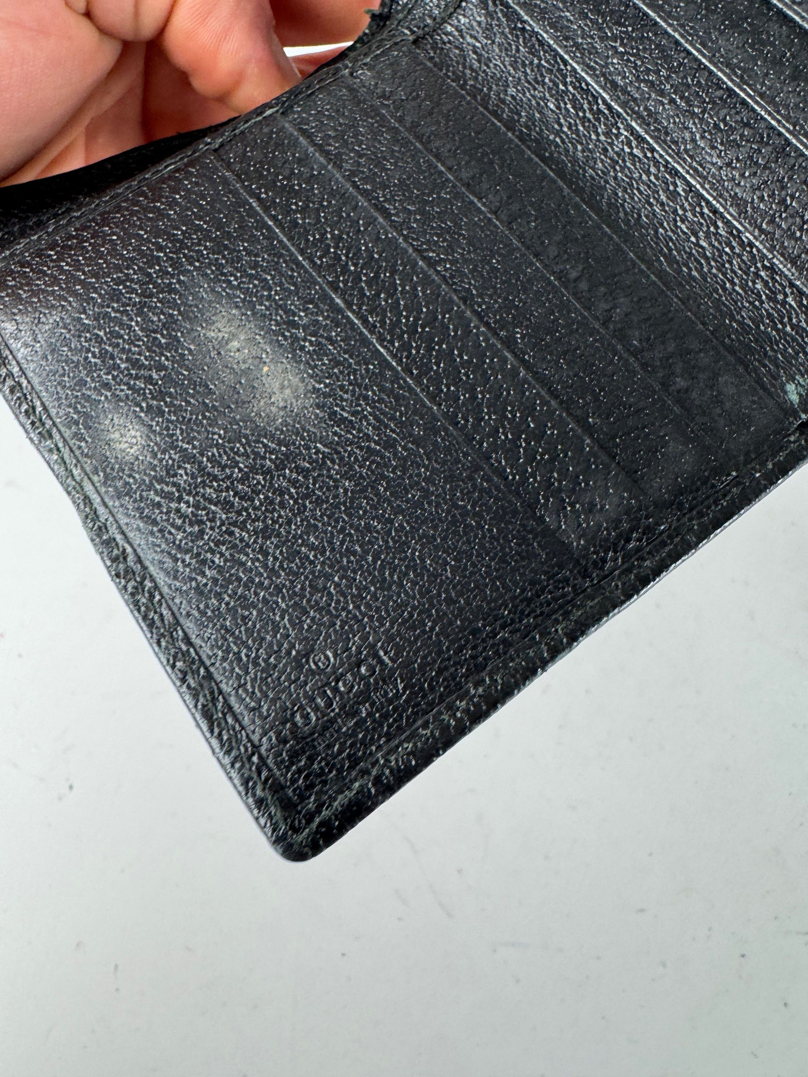 Gucci Vintage Leather Wallet black Size ONE SIZE - 5 Thumbnail