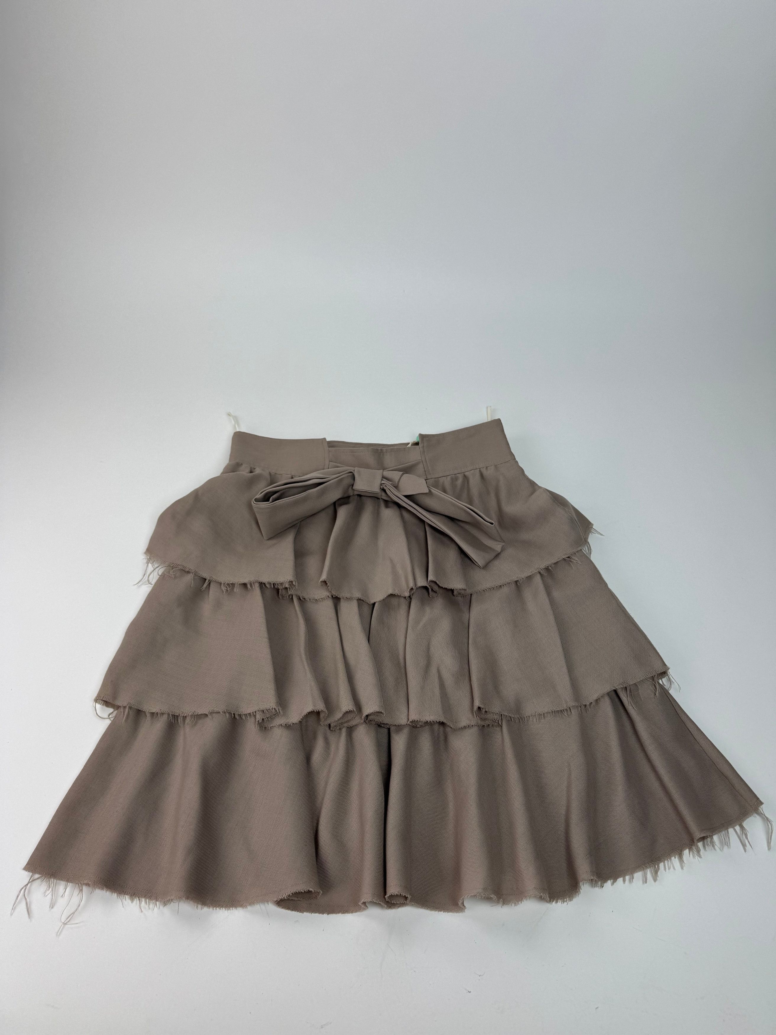 Givenchy Vintage Skirt Brown L Size 27" / US 4 / IT 40 - 4 Thumbnail