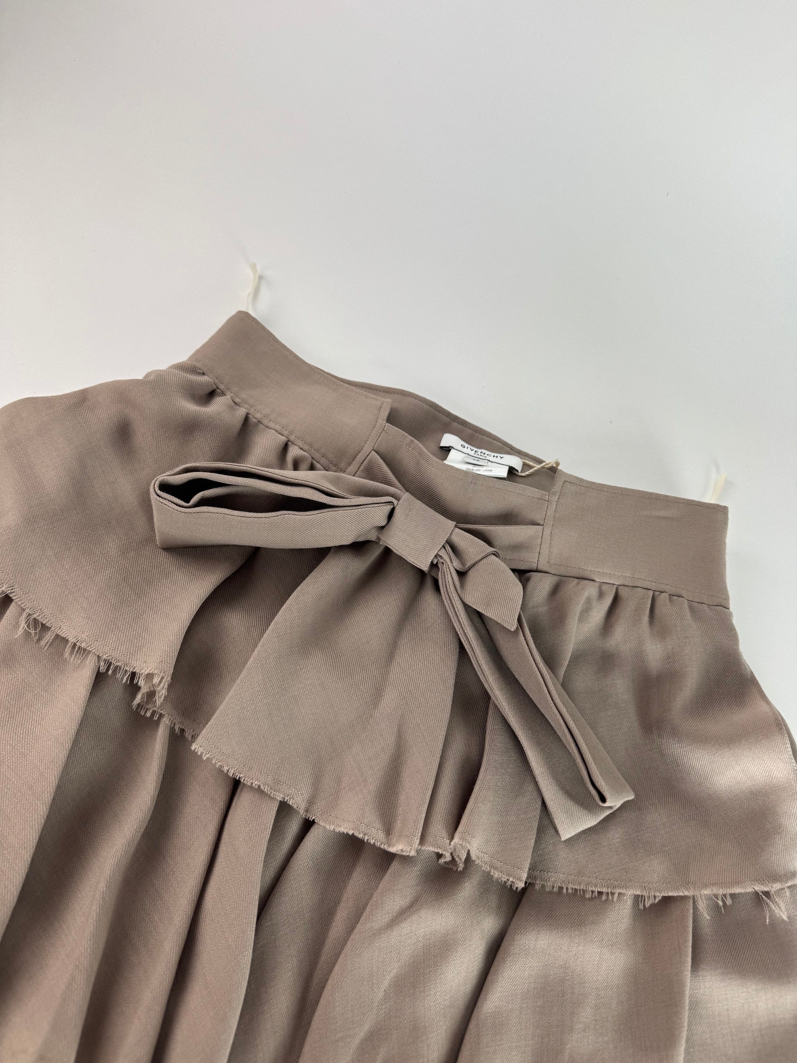 Givenchy Vintage Skirt Brown L Size 27" / US 4 / IT 40 - 7 Thumbnail