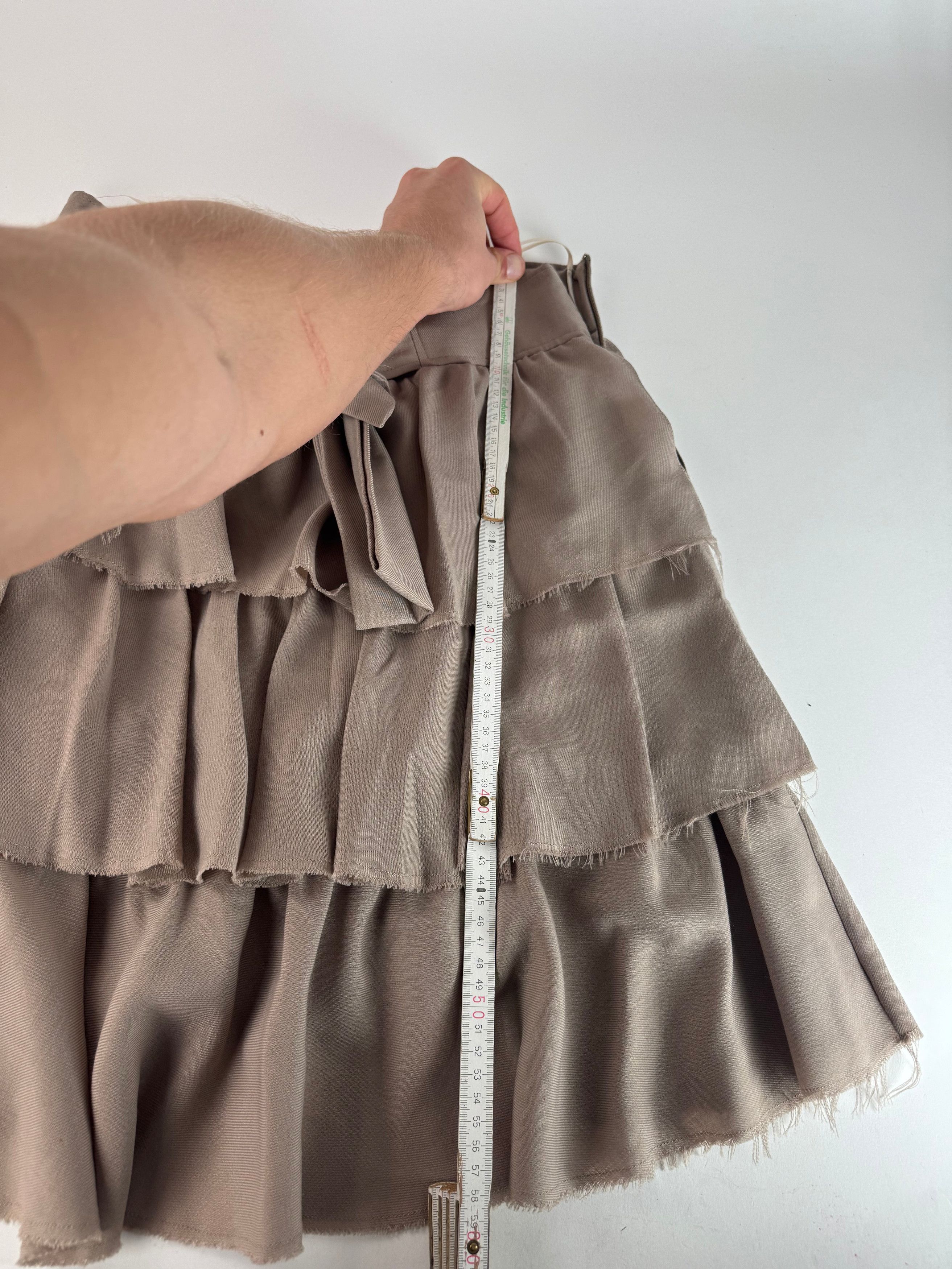 Givenchy Vintage Skirt Brown L Size 27" / US 4 / IT 40 - 14 Thumbnail