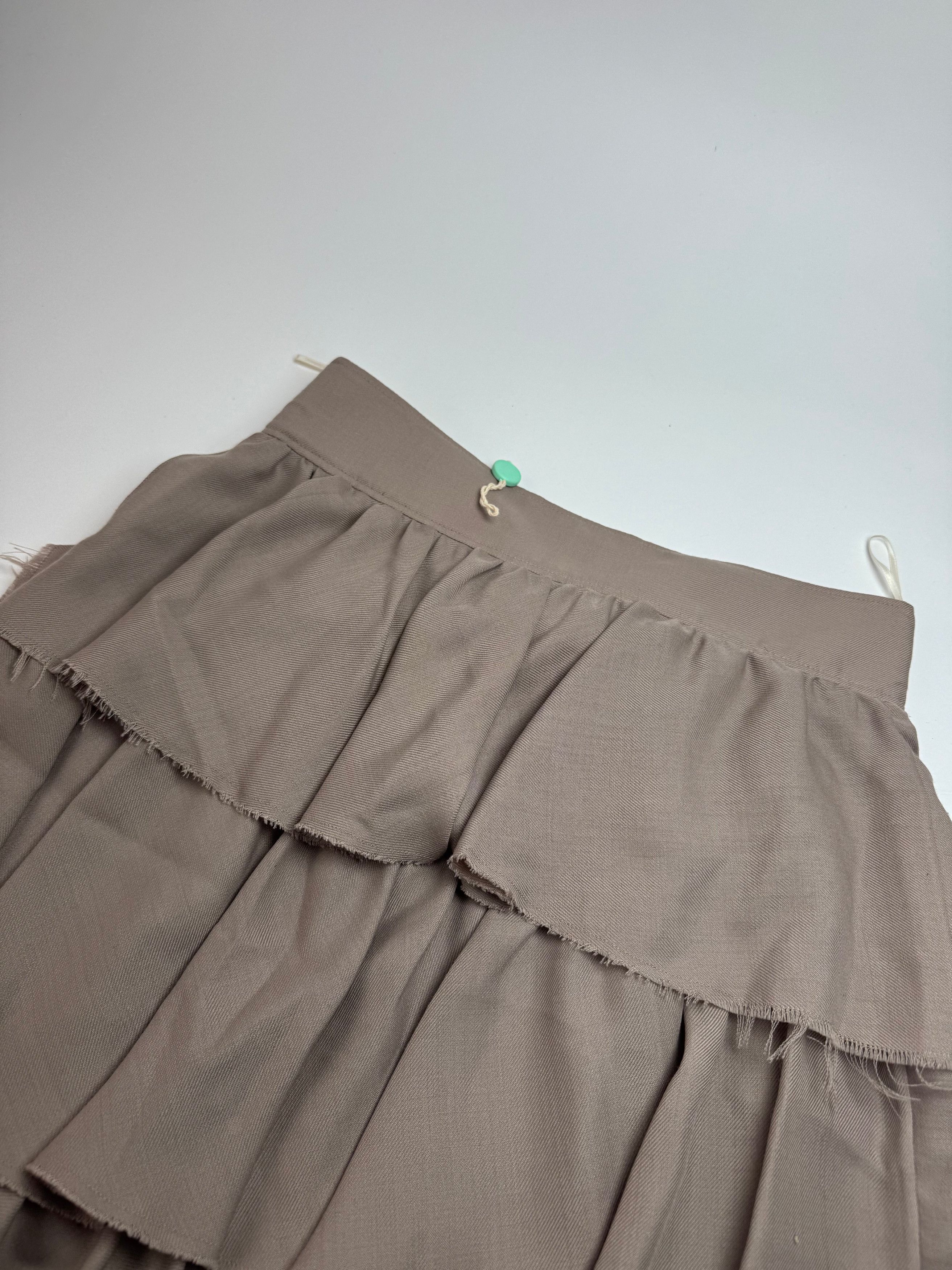 Givenchy Vintage Skirt Brown L Size 27" / US 4 / IT 40 - 10 Thumbnail
