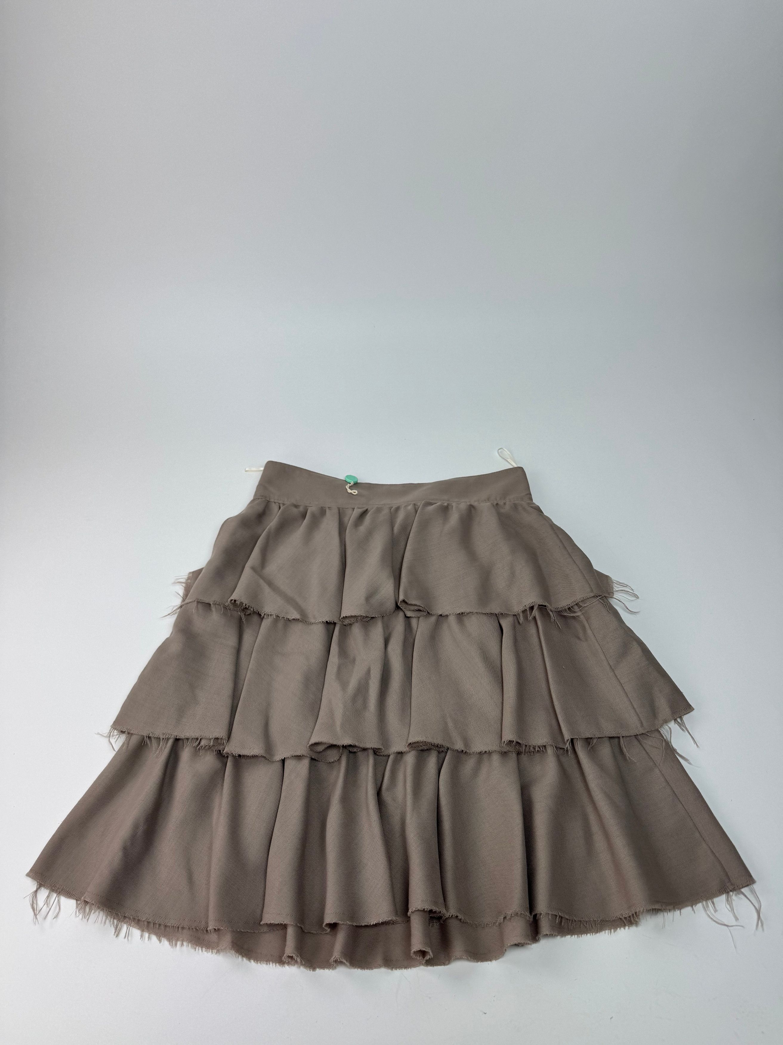 Givenchy Vintage Skirt Brown L Size 27" / US 4 / IT 40 - 8 Thumbnail