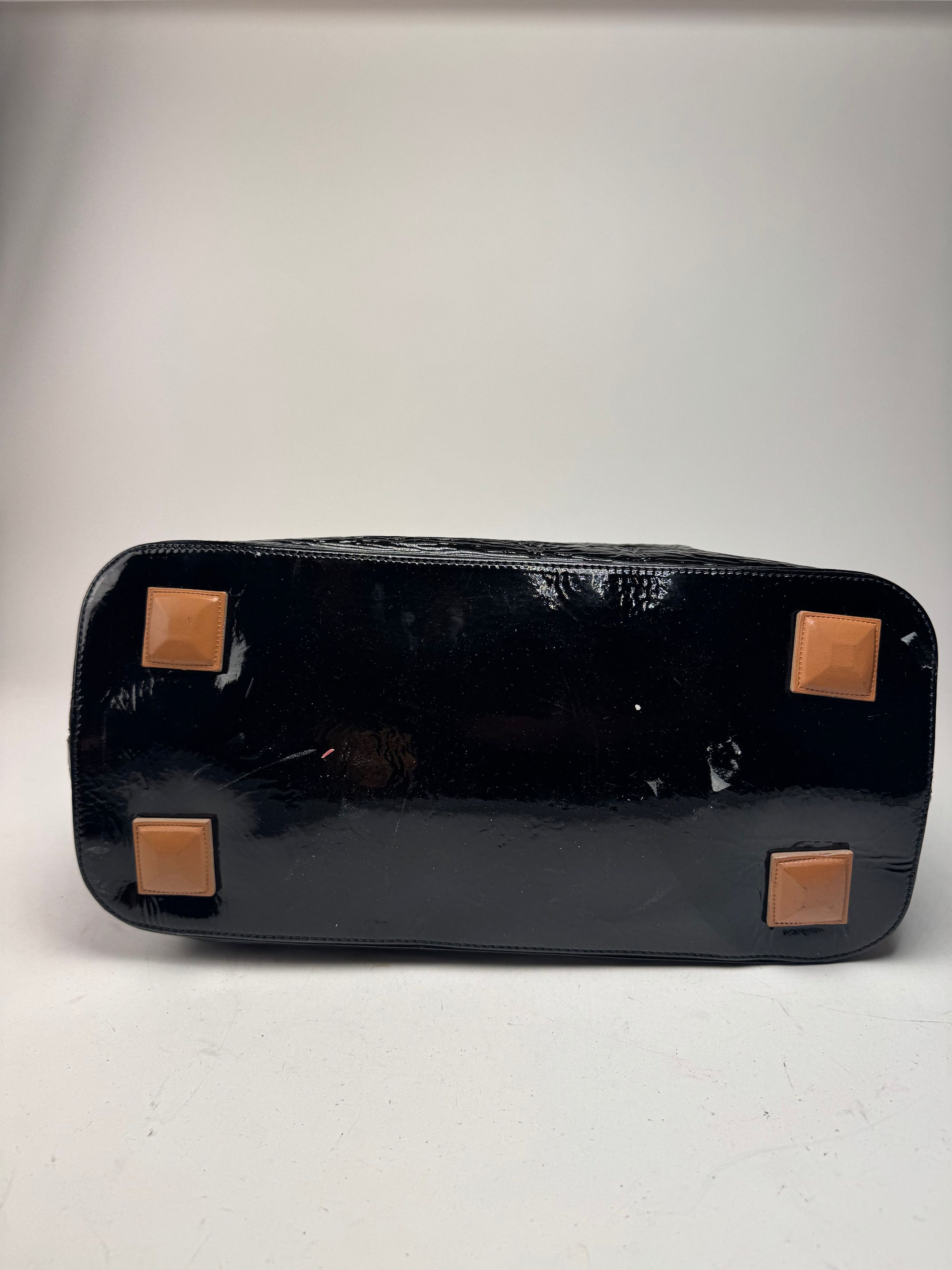 Chloe Vintage Patent Leather Paddington Tote Bag black Size ONE SIZE - 12 Thumbnail