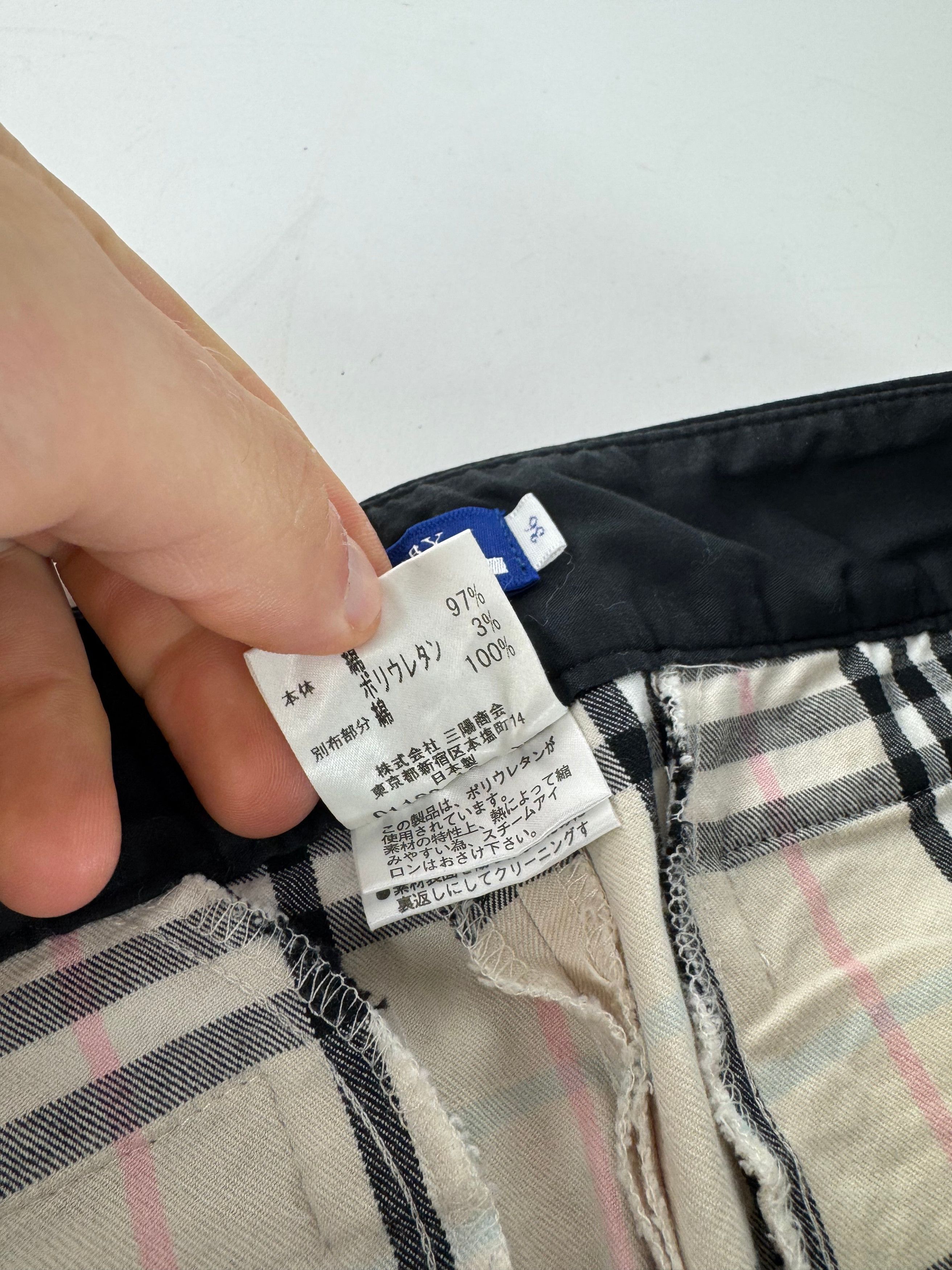 Burberry Vintage Nova Check Cotton 3/4 Pants 36/S Size 26" / US 2 / IT 38 - 10 Thumbnail