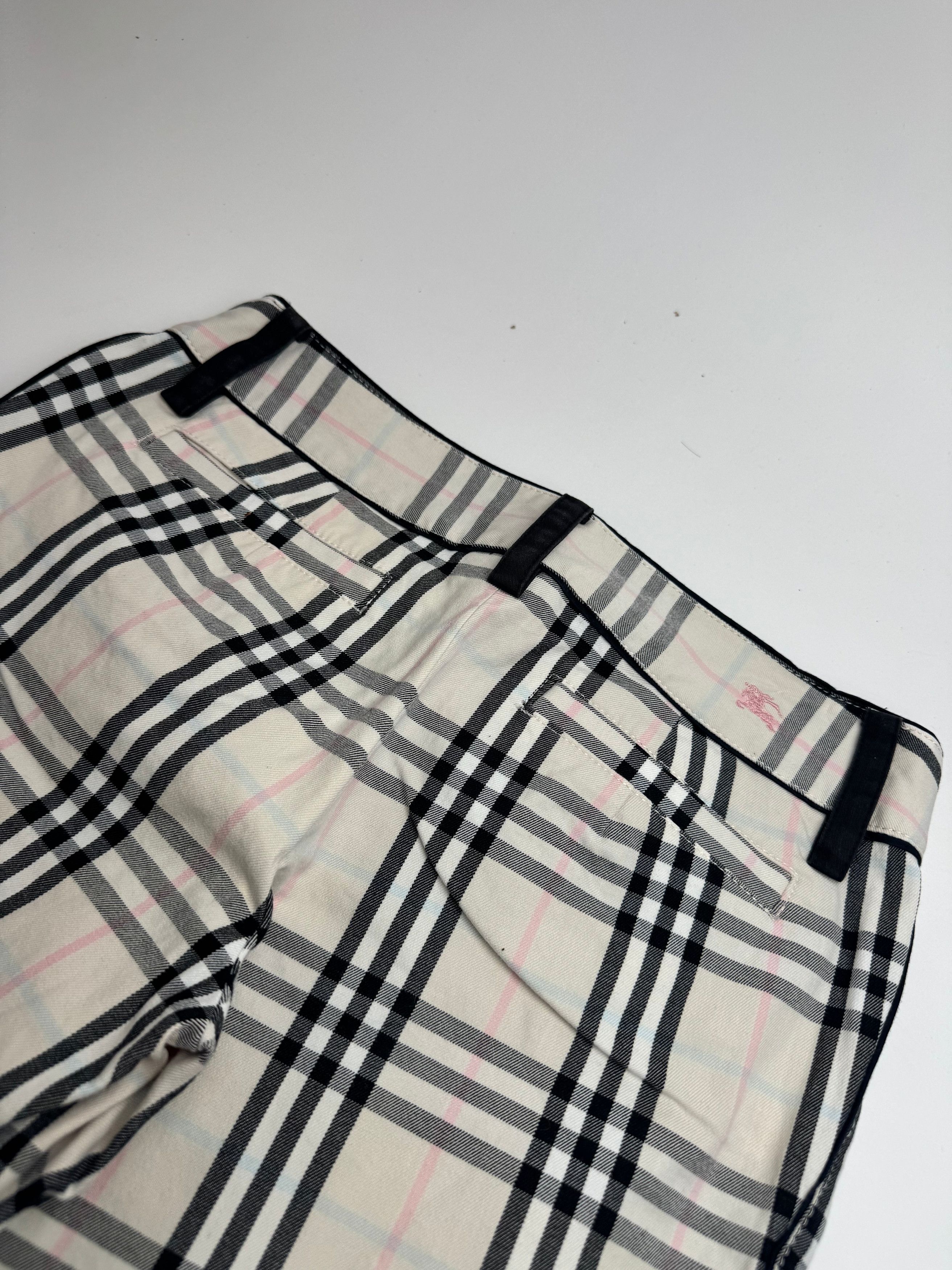Burberry Vintage Nova Check Cotton 3/4 Pants 36/S Size 26" / US 2 / IT 38 - 8 Thumbnail