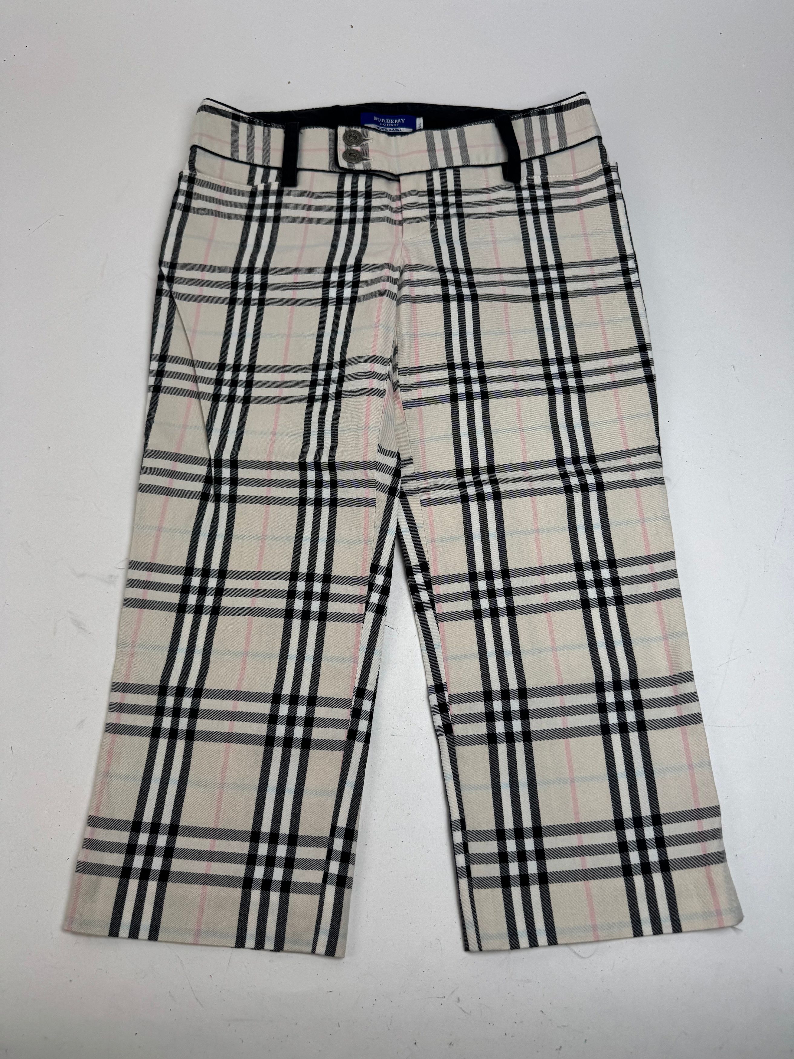 Burberry Vintage Nova Check Cotton 3/4 Pants 36/S Size 26" / US 2 / IT 38 - 11 Thumbnail