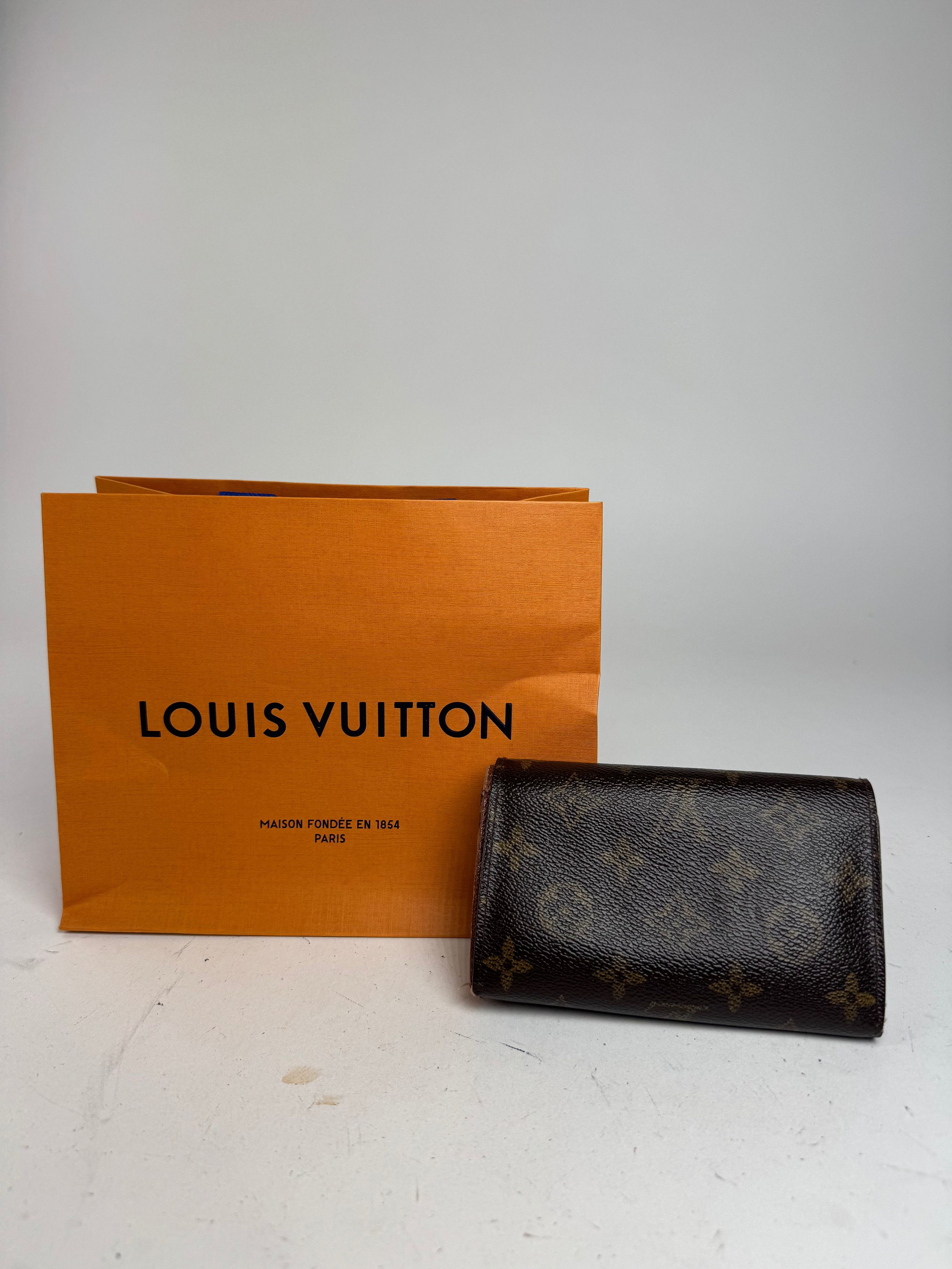 Louis Vuitton Vintage Monogram Leather Wallet Brown Size ONE SIZE - 2 Thumbnail