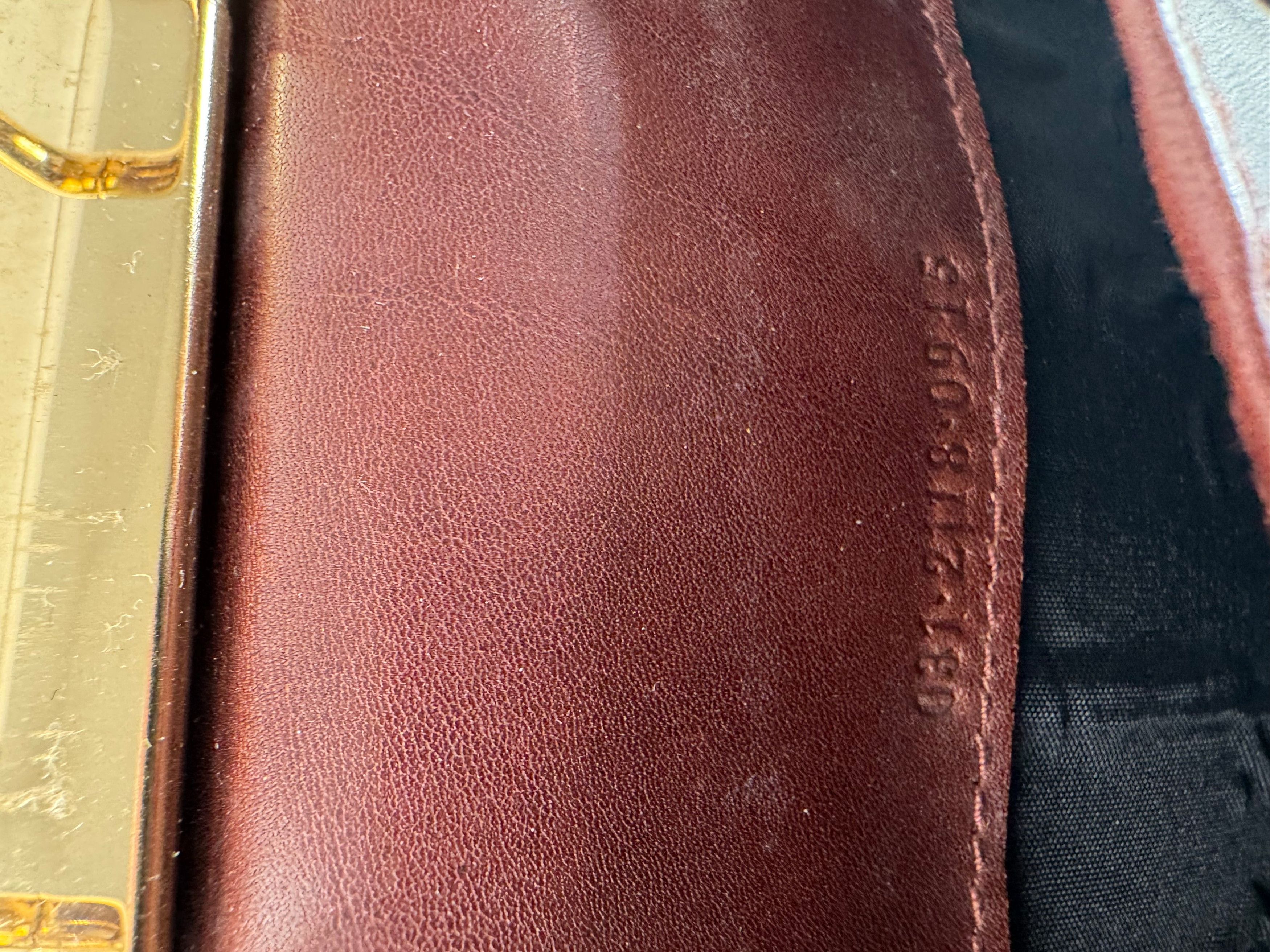 Gucci Vintage Leather Organizer Red Brown Size ONE SIZE - 6 Thumbnail