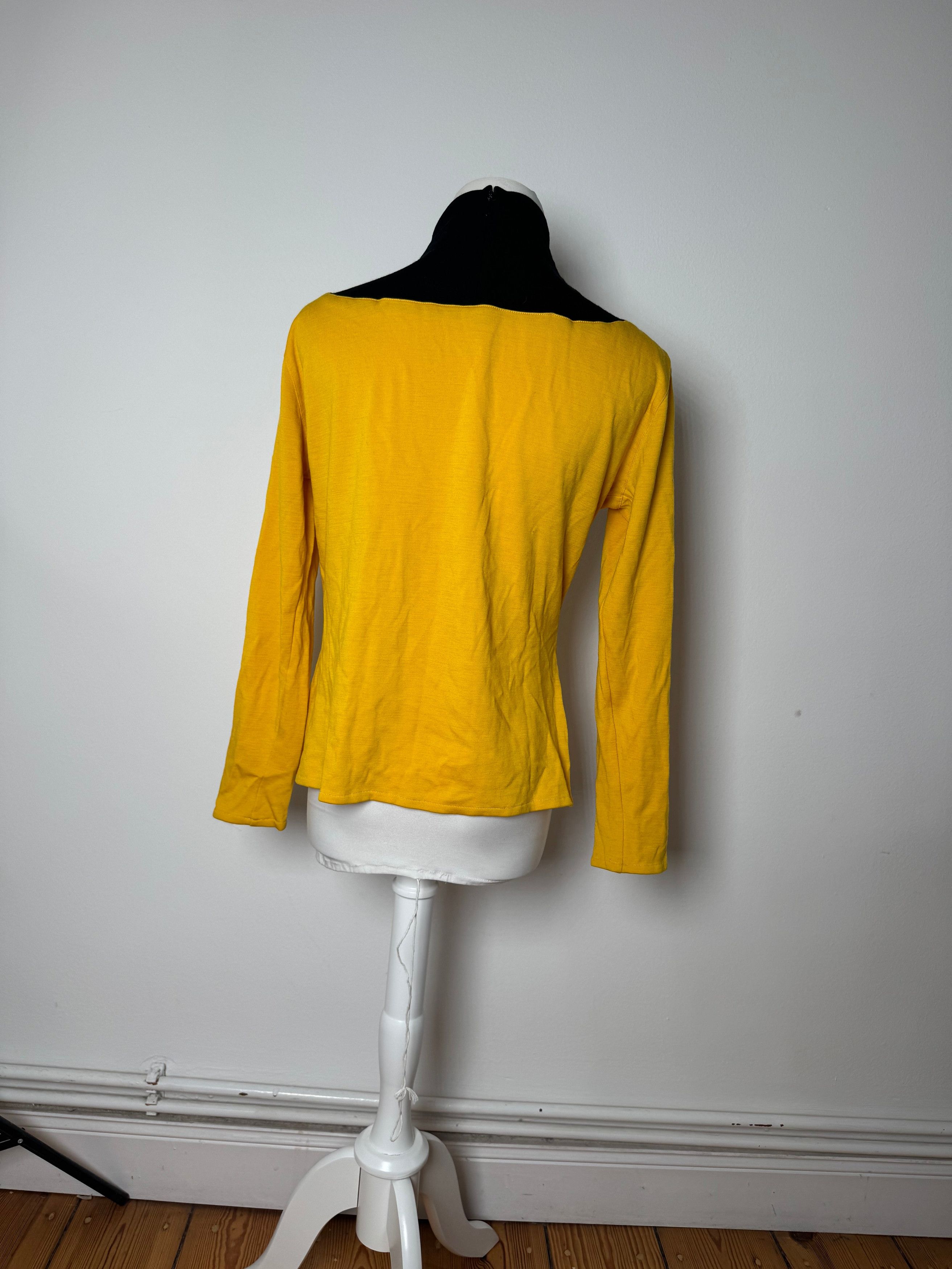 Dior Vintage Turtleneck Sweater Black Yellow M Size M / US 6-8 / IT 42-44 - 11 Thumbnail