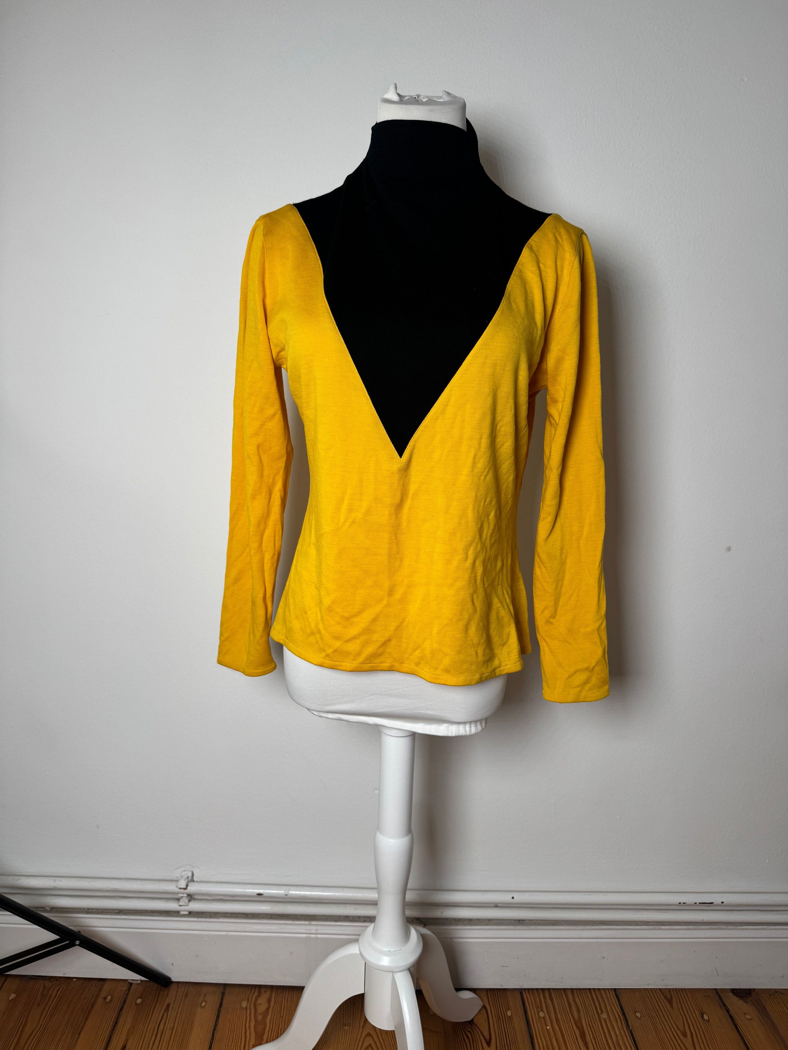 Dior Vintage Turtleneck Sweater Black Yellow M Size M / US 6-8 / IT 42-44 - 10 Thumbnail