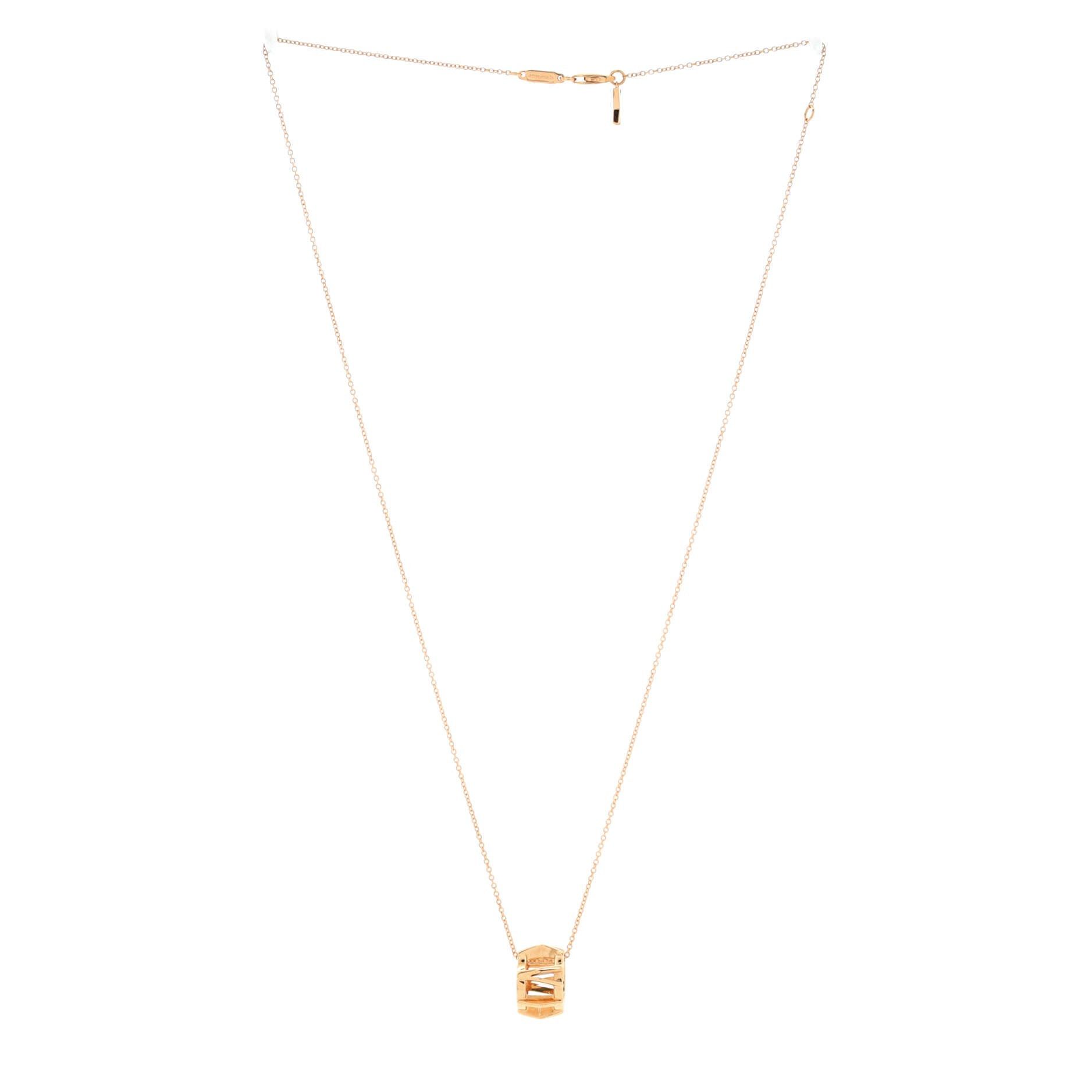 Tiffany & Co. Atlas X Open Pendant Necklace Size ONE SIZE - 3 Thumbnail