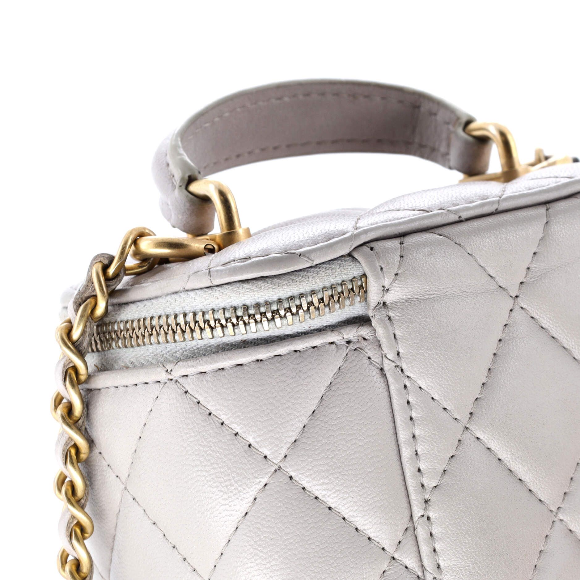 Chanel Classic Top Handle Vanity Case with Chain Size ONE SIZE - 7 Thumbnail