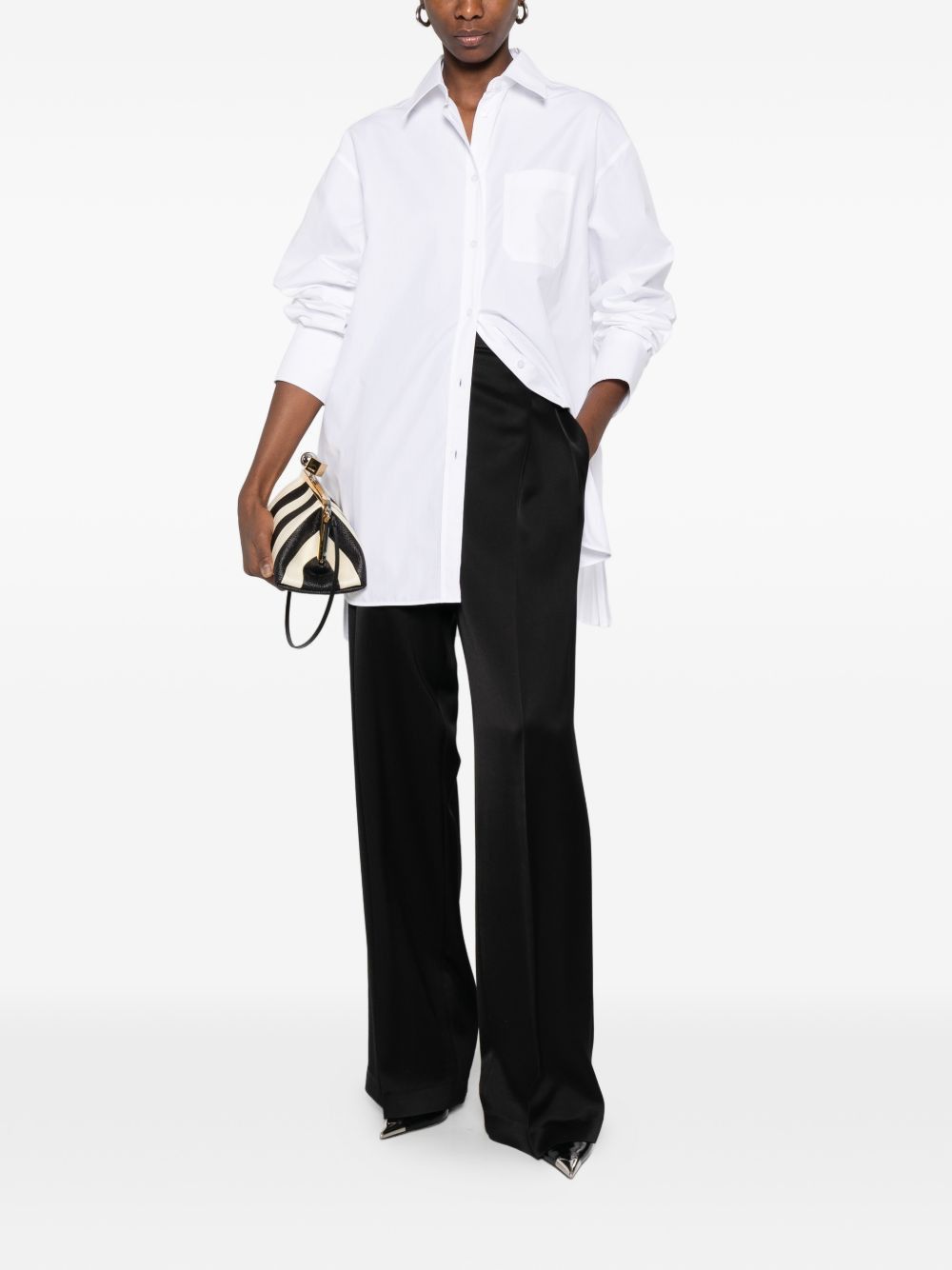 Sportmax COTTON BLEND SHIRT Size M / US 6-8 / IT 42-44 - 2 Thumbnail