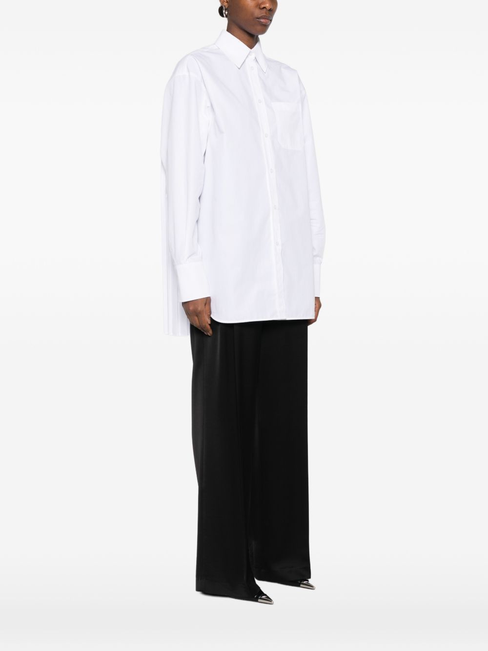 Sportmax COTTON BLEND SHIRT Size M / US 6-8 / IT 42-44 - 3 Thumbnail