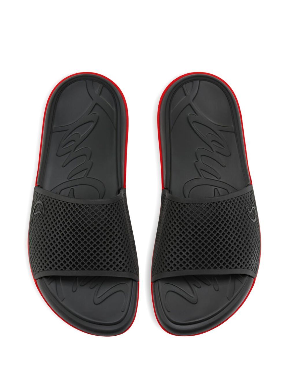 Christian Louboutin EASY BREEZY SLIDES Size US 7 / EU 40 - 2 Thumbnail