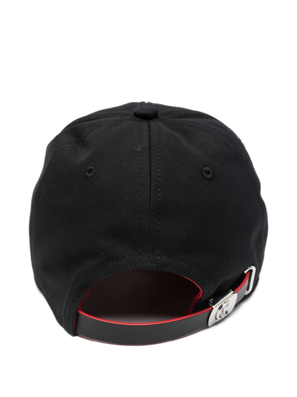Christian Louboutin CANVAS BASEBALL CAP Size ONE SIZE - 3 Thumbnail