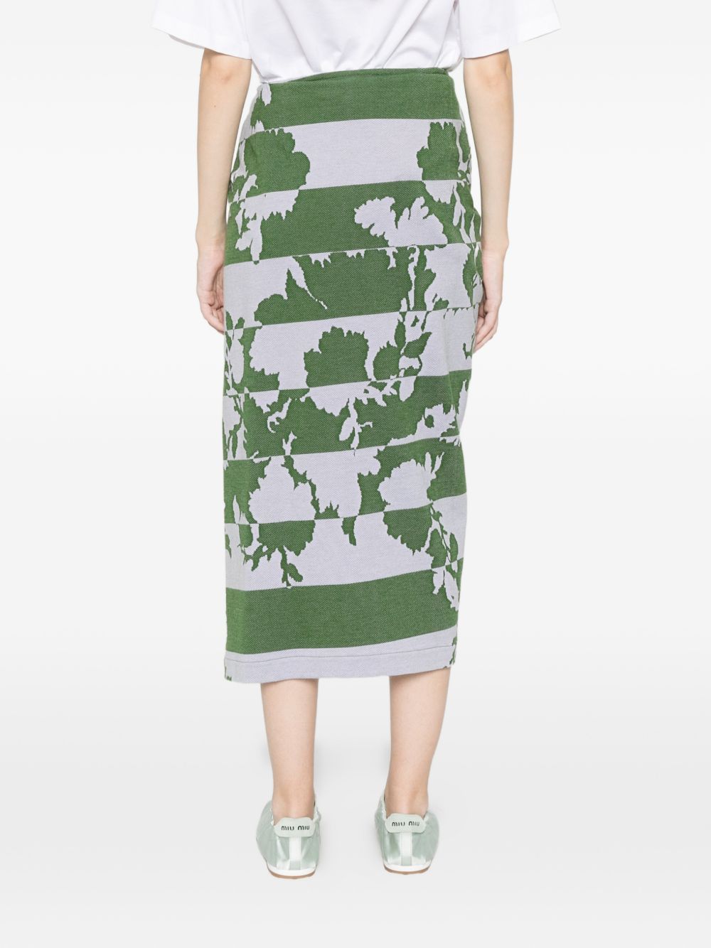 Dries Van Noten HUNAM COTTON SKIRT Size 25" / US 0 / IT 36 - 5 Thumbnail