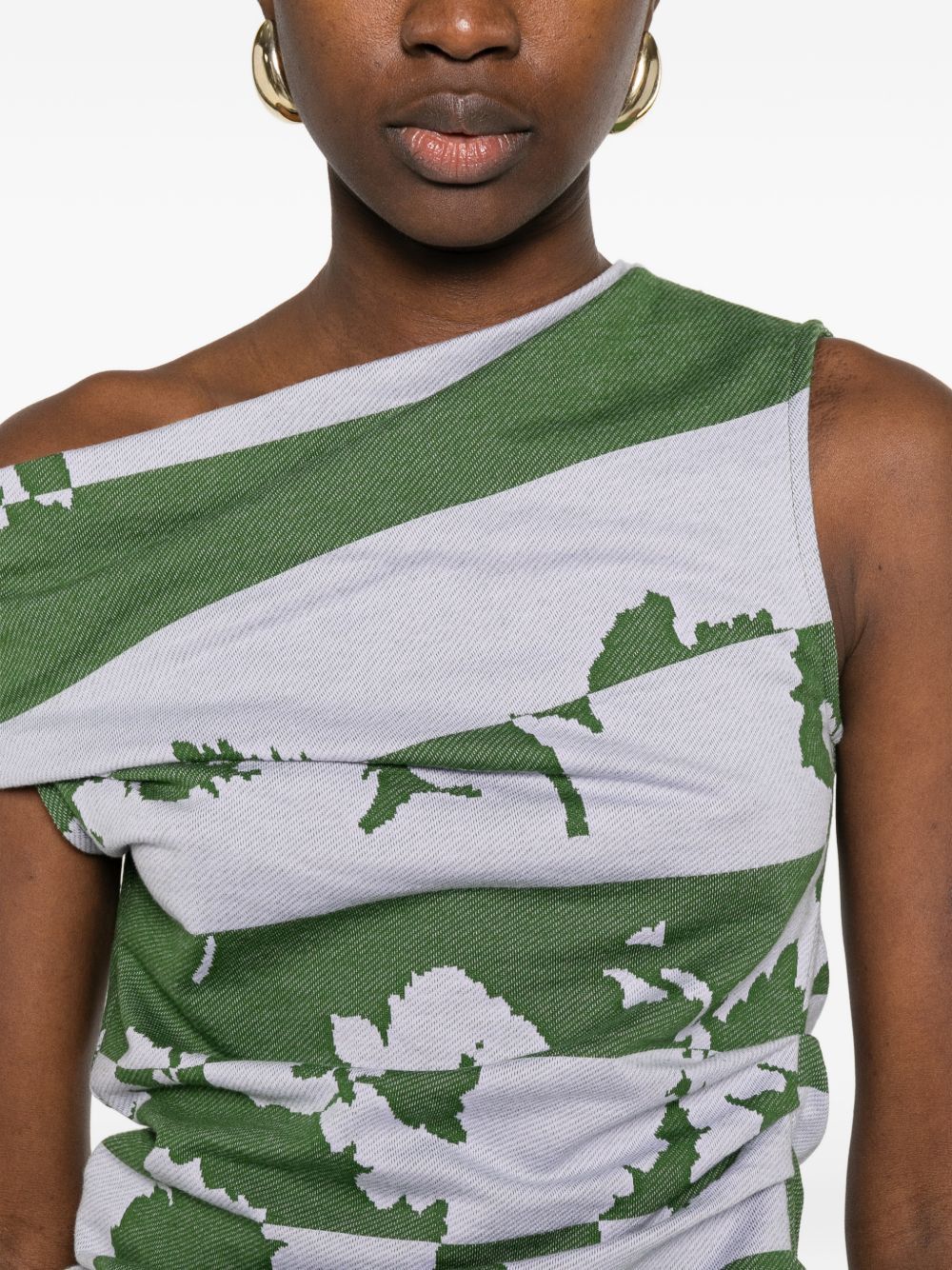 Dries Van Noten HUNRAY COTTON TOP Size XS / US 0-2 / IT 36-38 - 5 Thumbnail