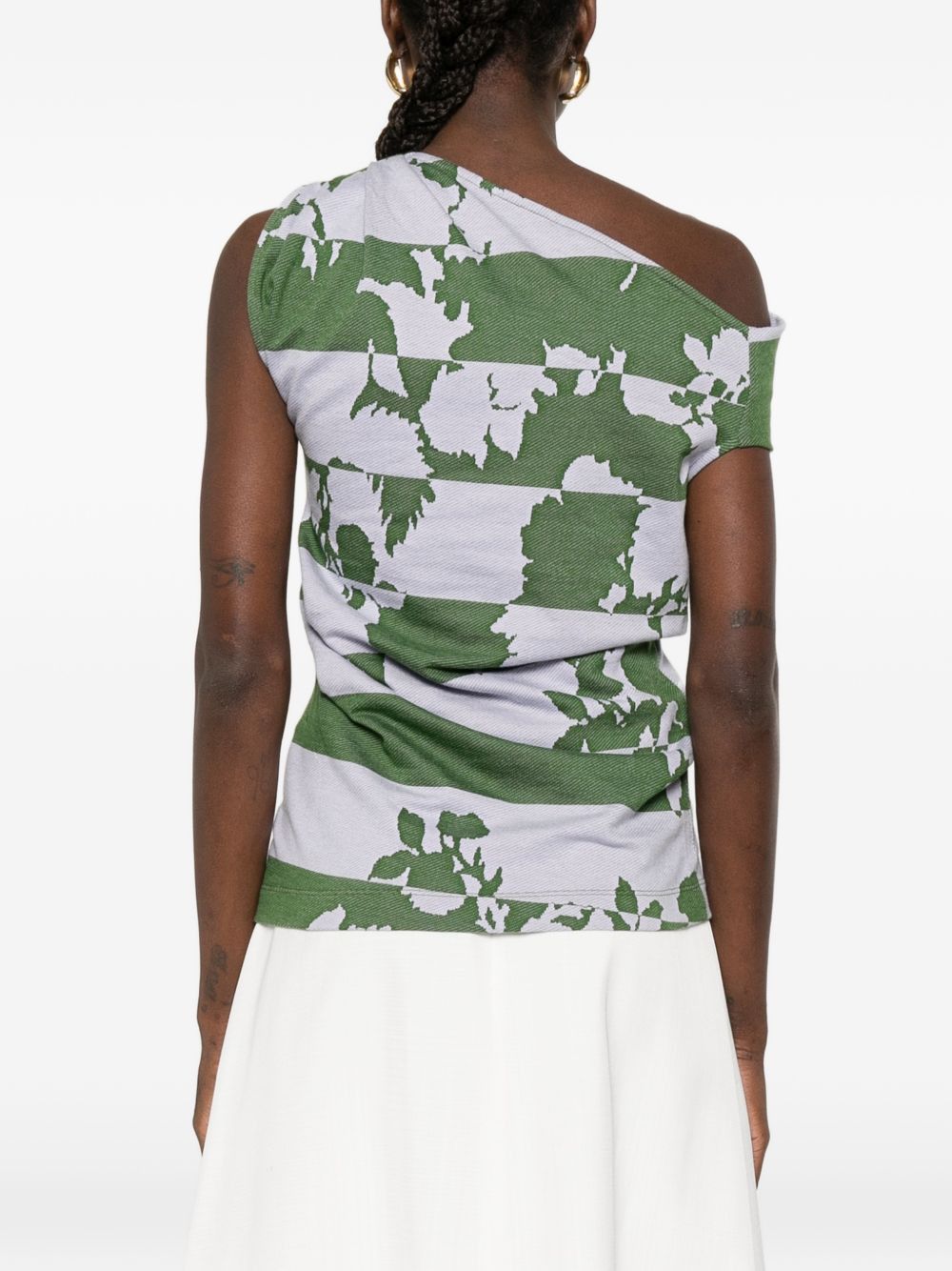 Dries Van Noten HUNRAY COTTON TOP Size XS / US 0-2 / IT 36-38 - 4 Thumbnail