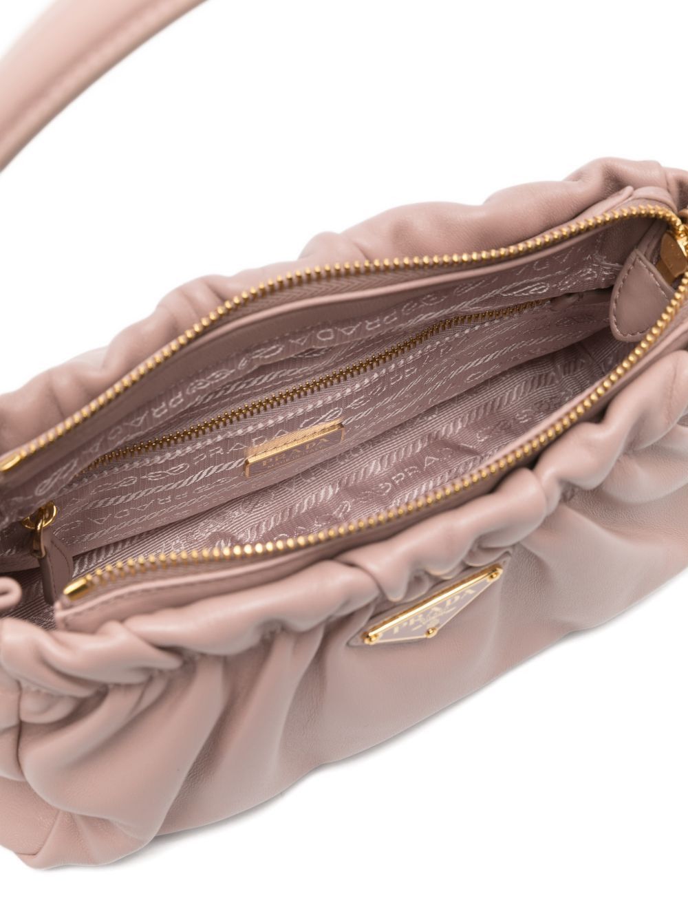 Prada LEATHER SHOULDER BAG Size ONE SIZE - 2 Thumbnail