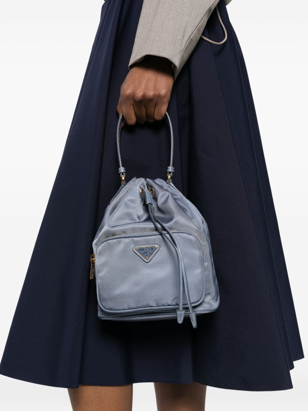 Prada PRADA DUET RE-NYLON BUCKET BAG Size ONE SIZE - 4 Thumbnail