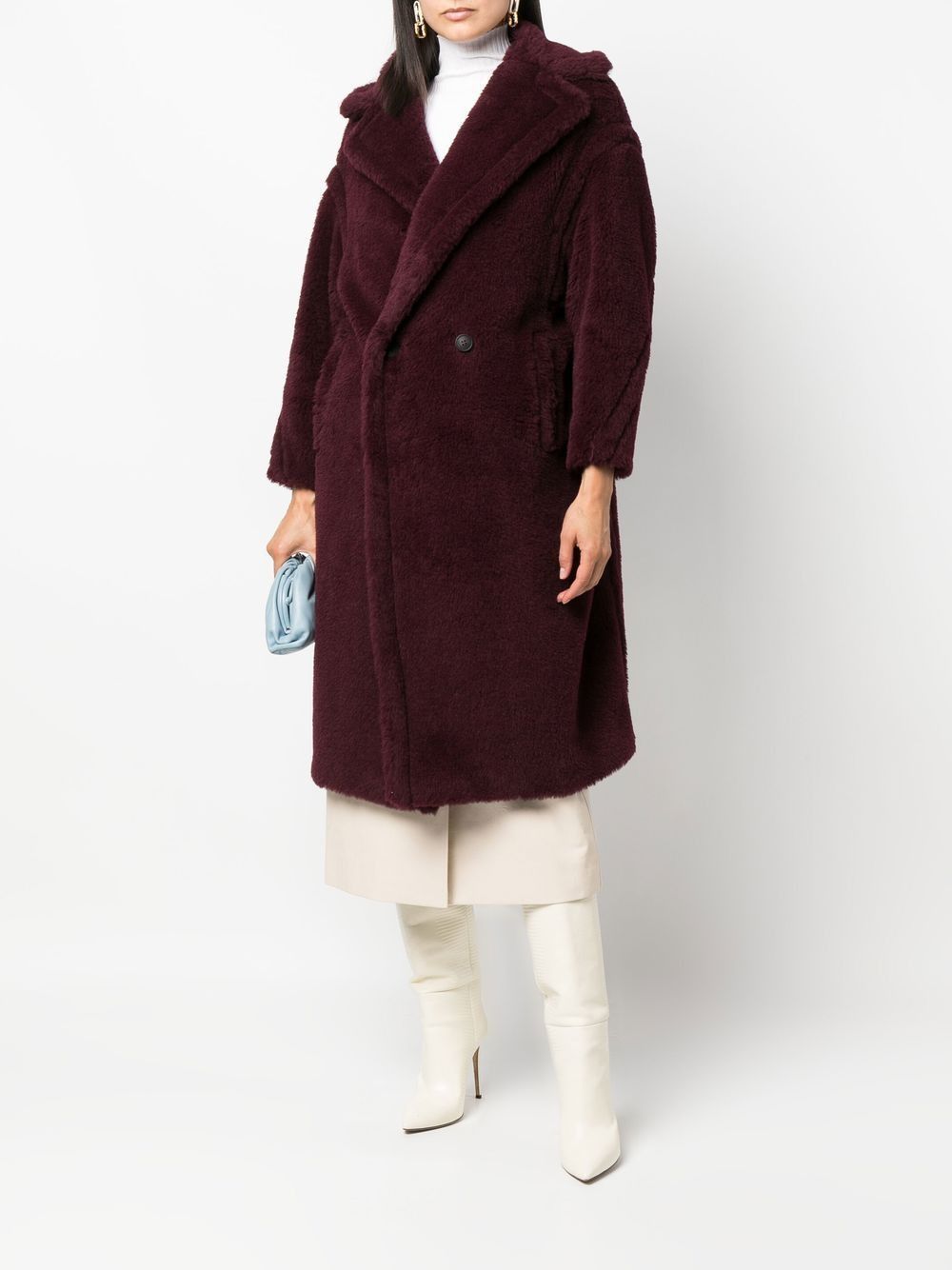 Max Mara TEDGIRL WOOL COAT Size XS / US 0-2 / IT 36-38 - 3 Thumbnail