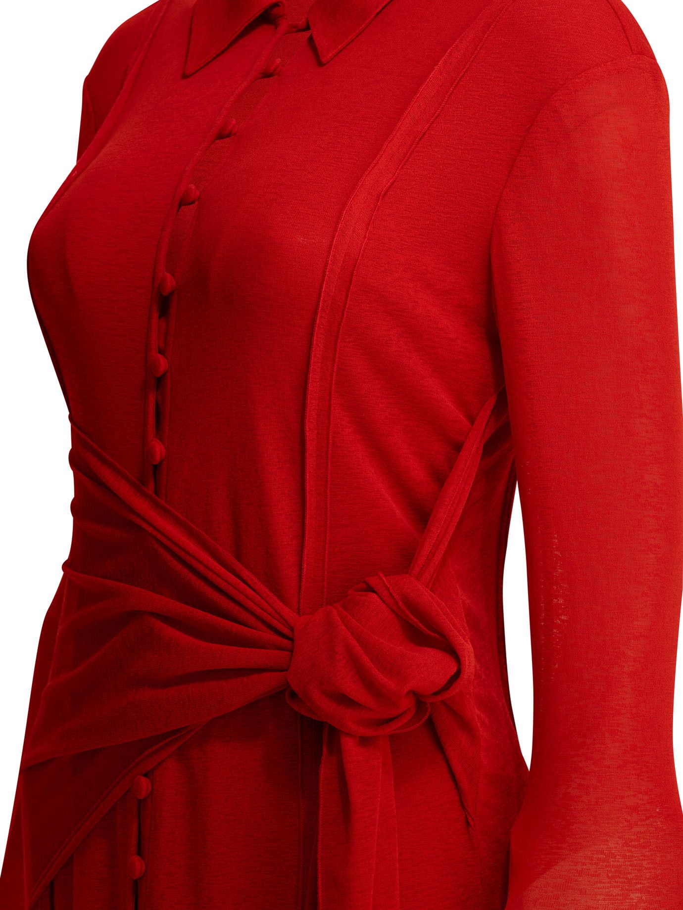 Ganni Long Chemise Dress Size XS / US 0-2 / IT 36-38 - 4 Thumbnail