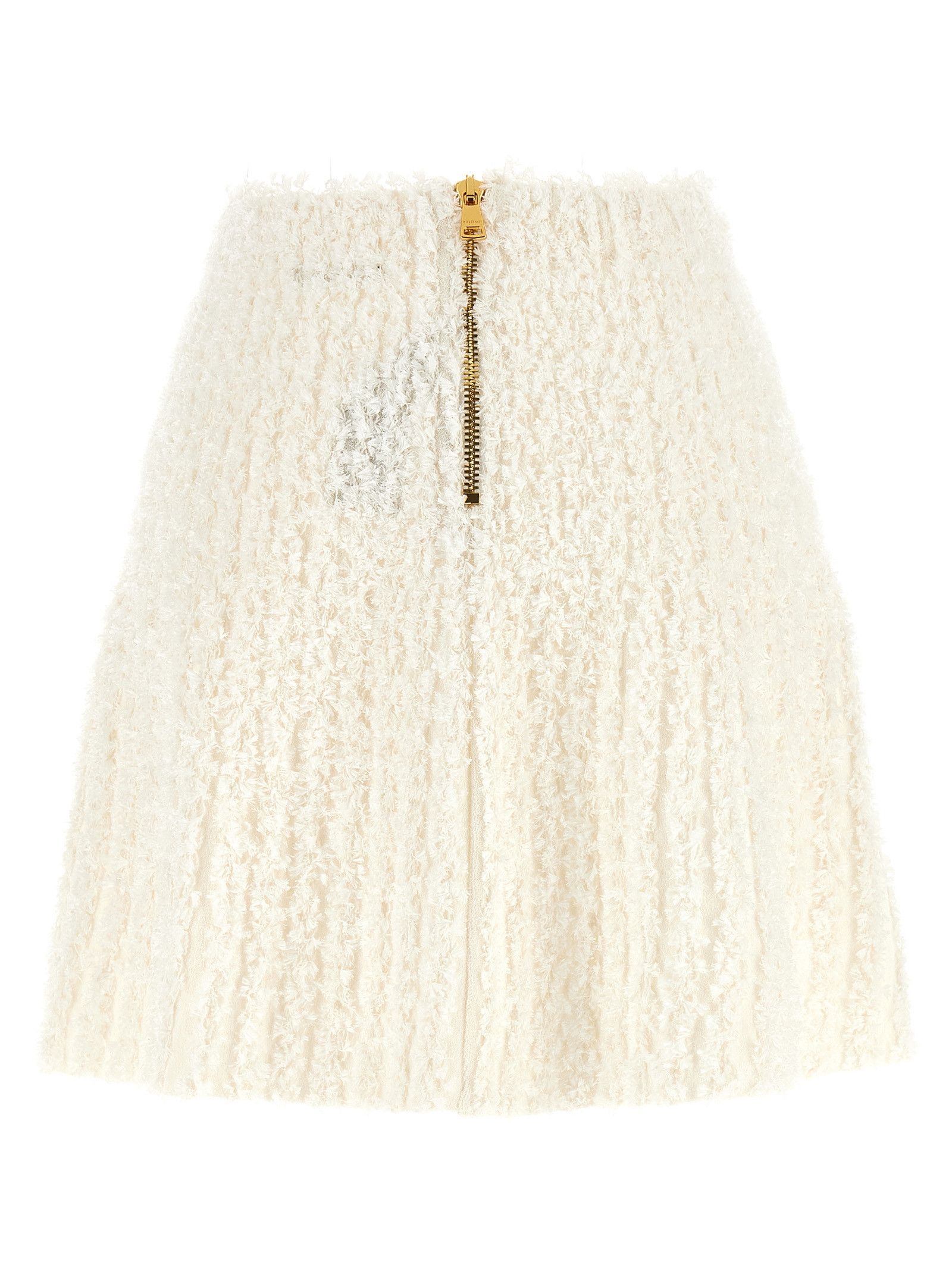 Balmain Plumetis Tweed Skirt Size 27" / US 4 / IT 40 - 2 Thumbnail
