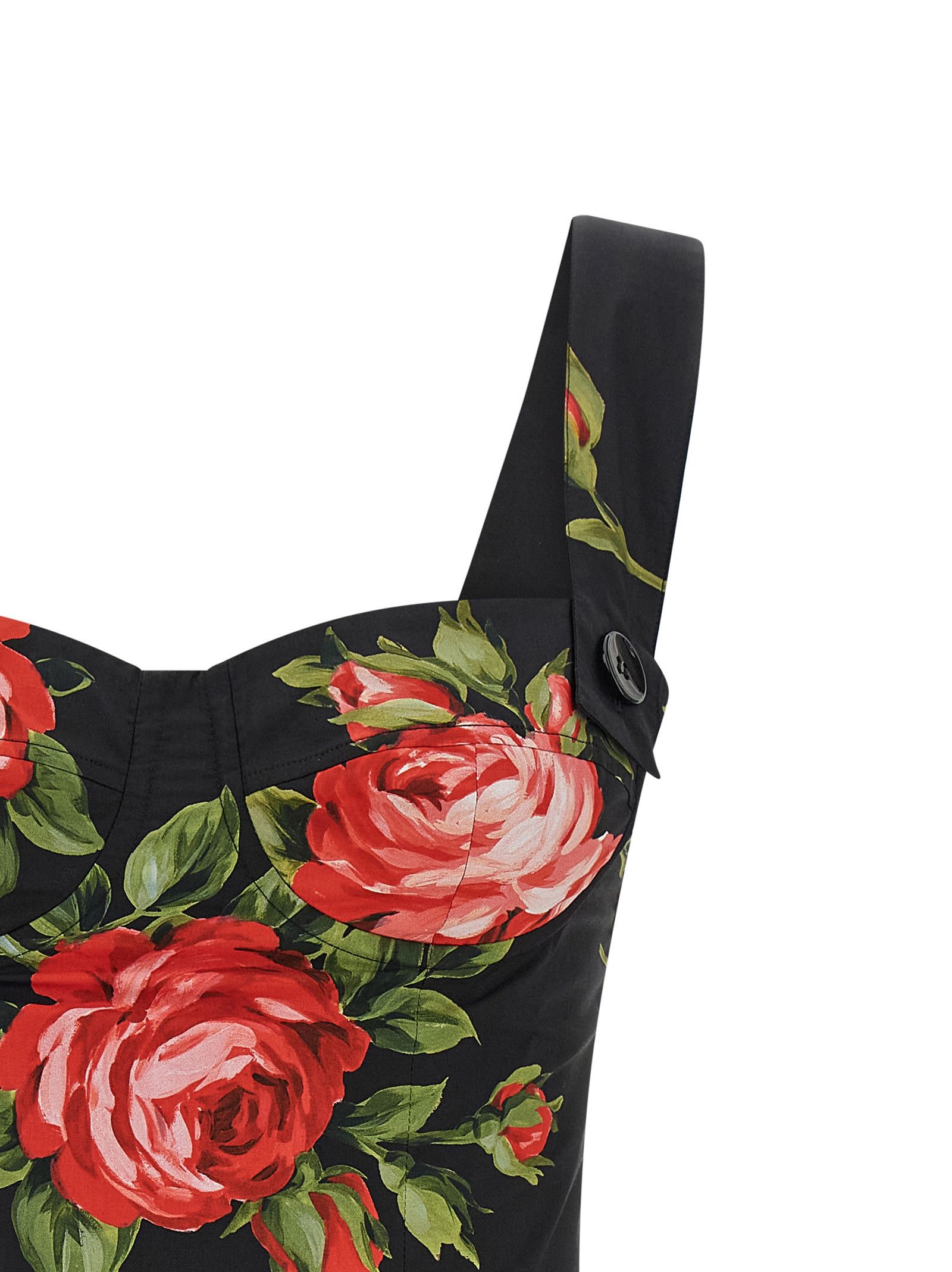 Dolce & Gabbana 'Bouquet Rose' Top Size XS / US 0-2 / IT 36-38 - 3 Thumbnail