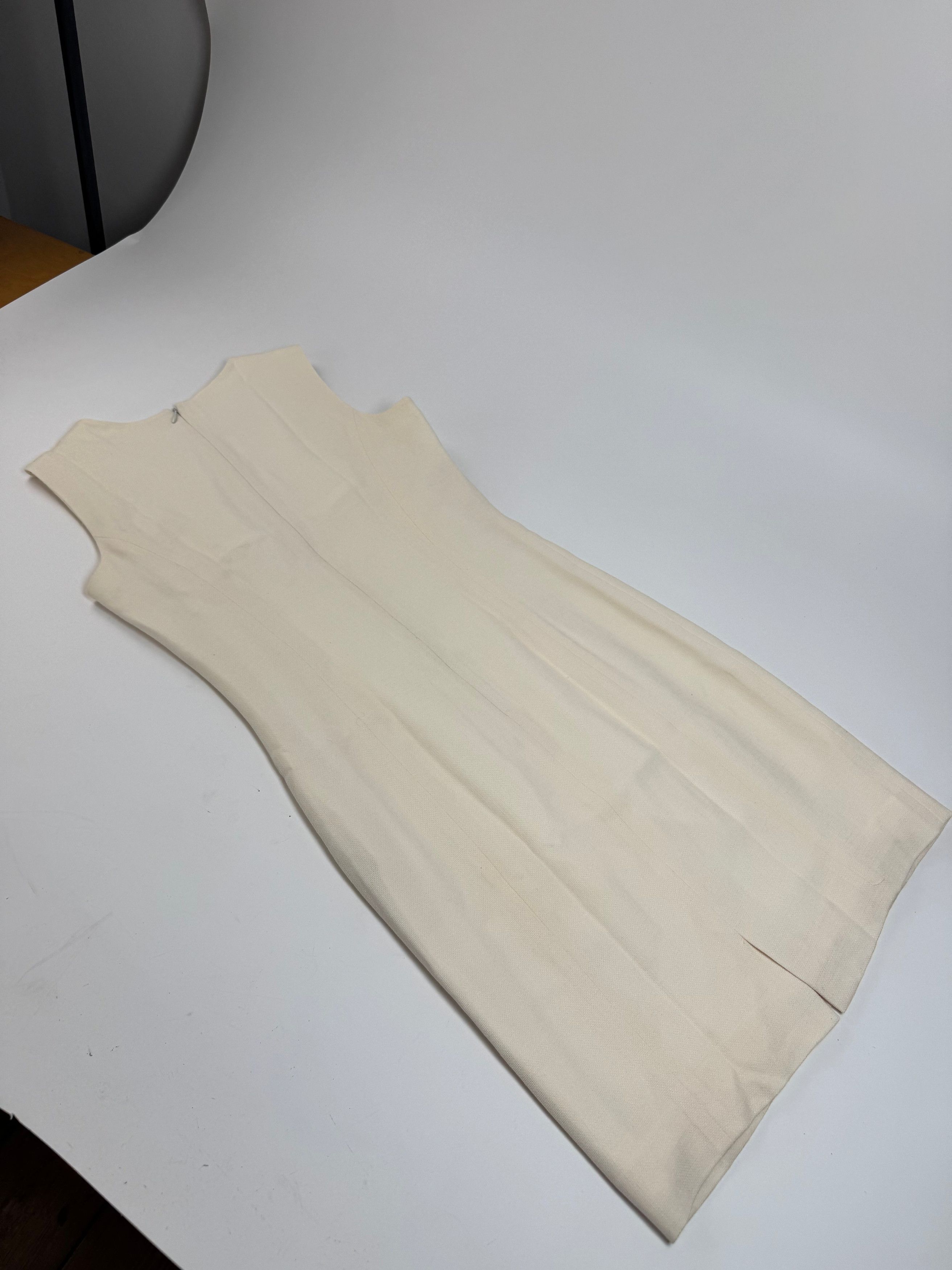 Courreges Vintage Linen Dress Shite 38/M Size M / US 6-8 / IT 42-44 - 6 Thumbnail